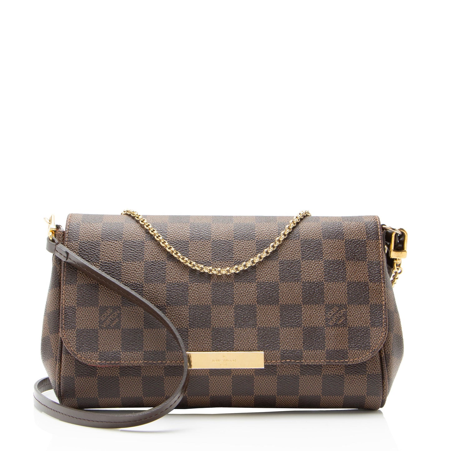 Louis Vuitton Damier Ebene Favorite MM Shoulder Bag