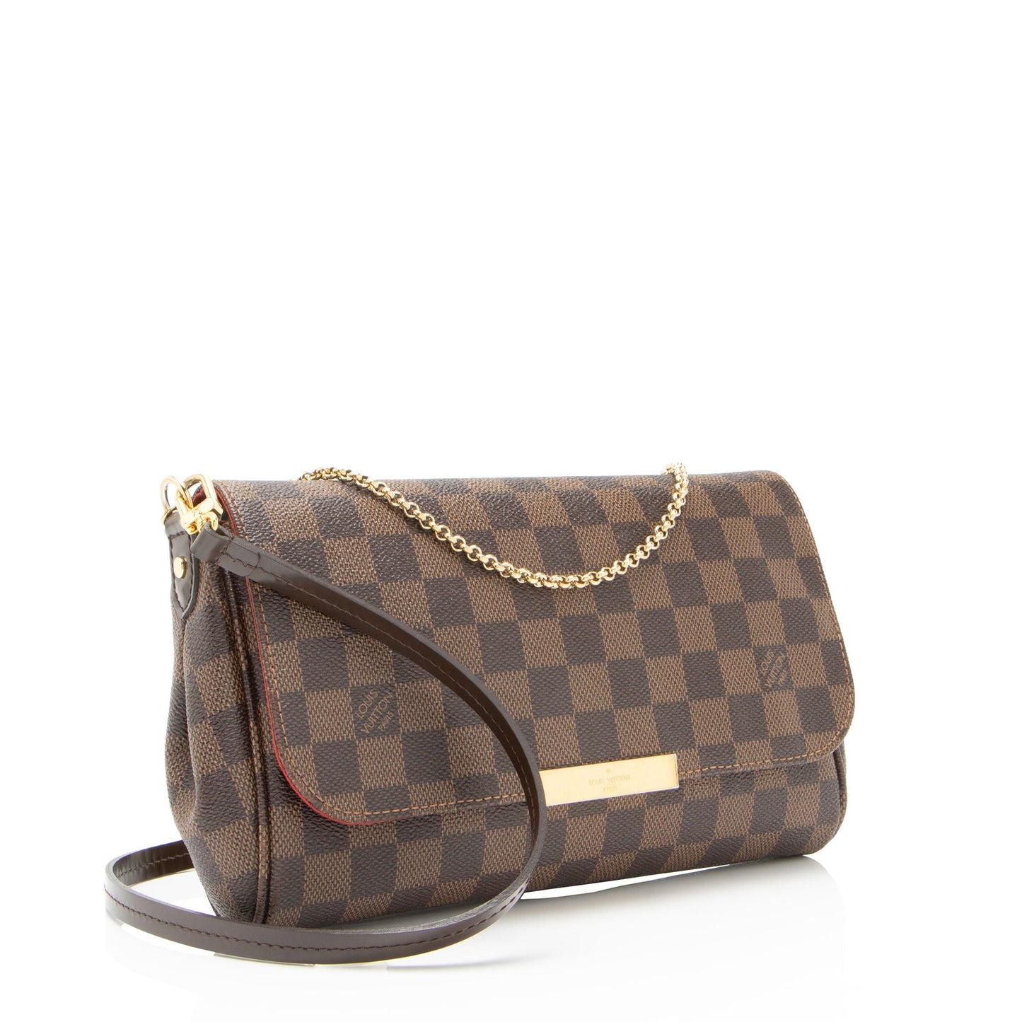 Louis Vuitton Damier Ebene Favorite MM Shoulder Bag