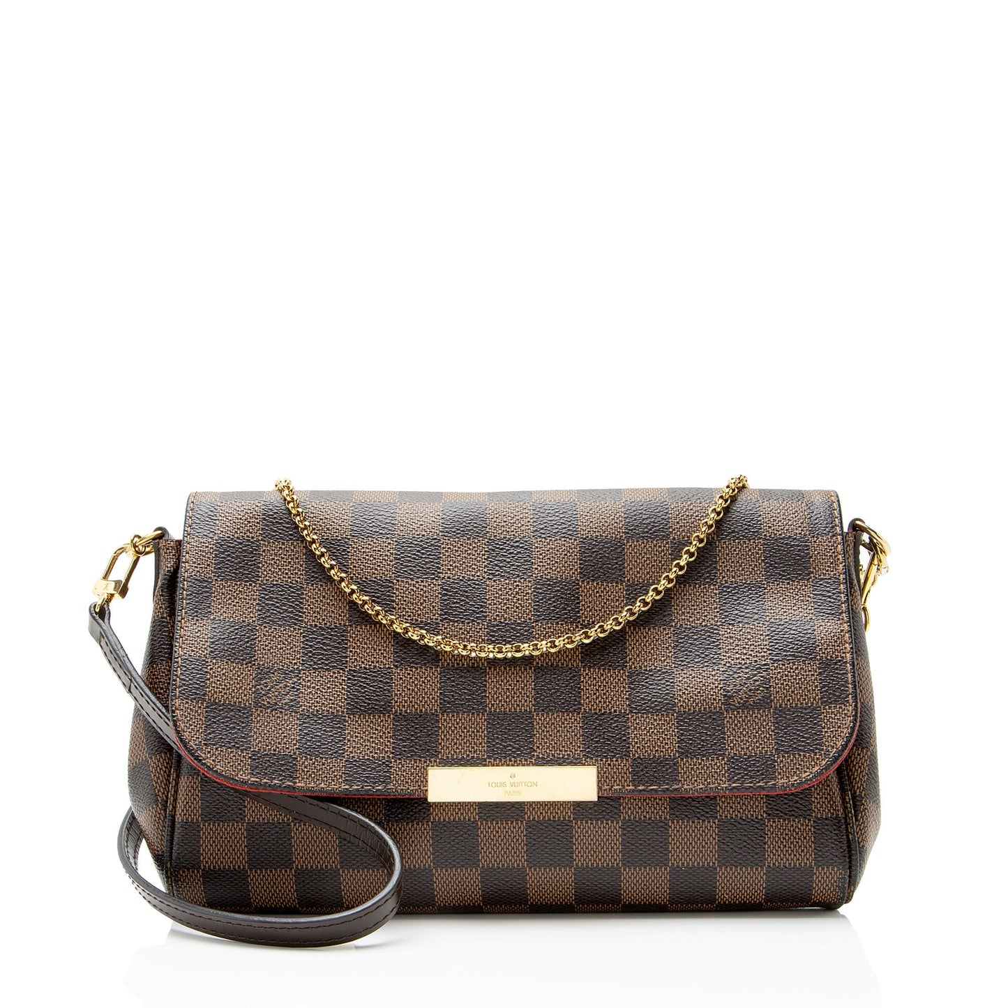 Louis Vuitton Damier Ebene Favorite MM Shoulder Bag