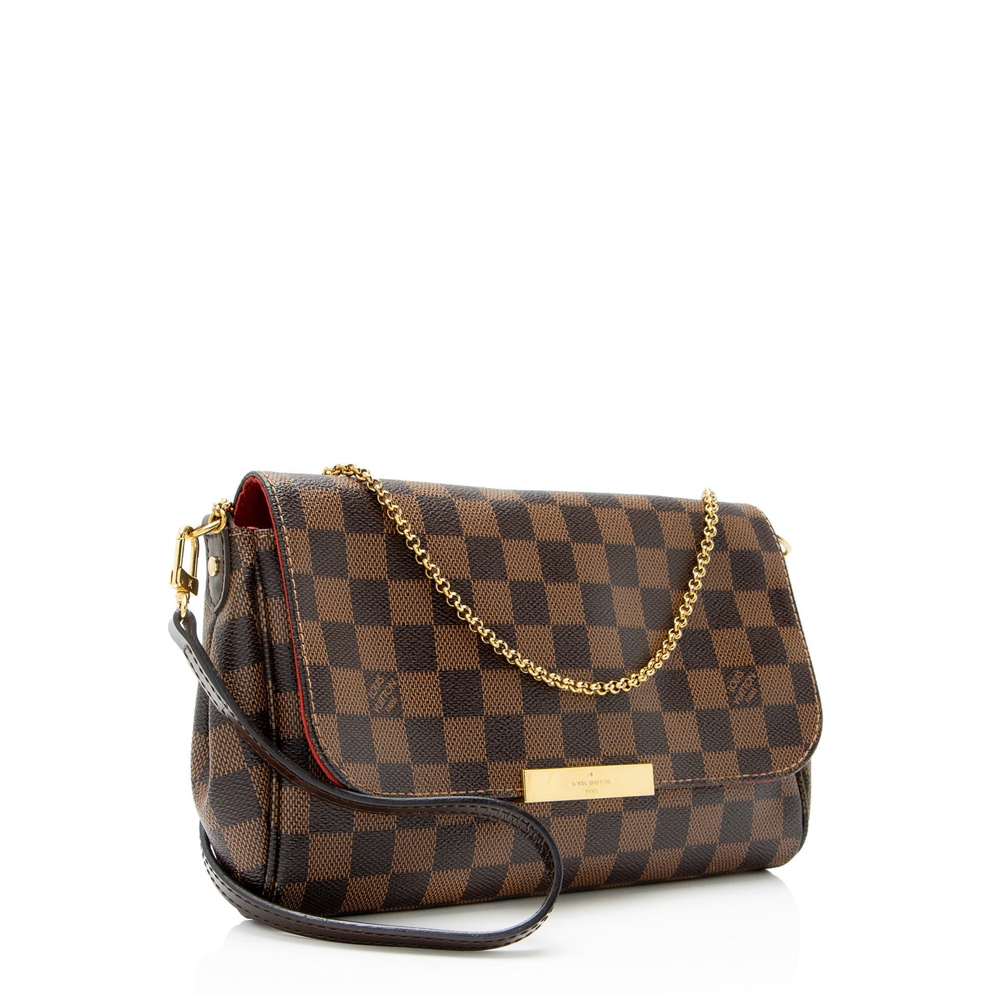 Louis Vuitton Damier Ebene Favorite MM Shoulder Bag