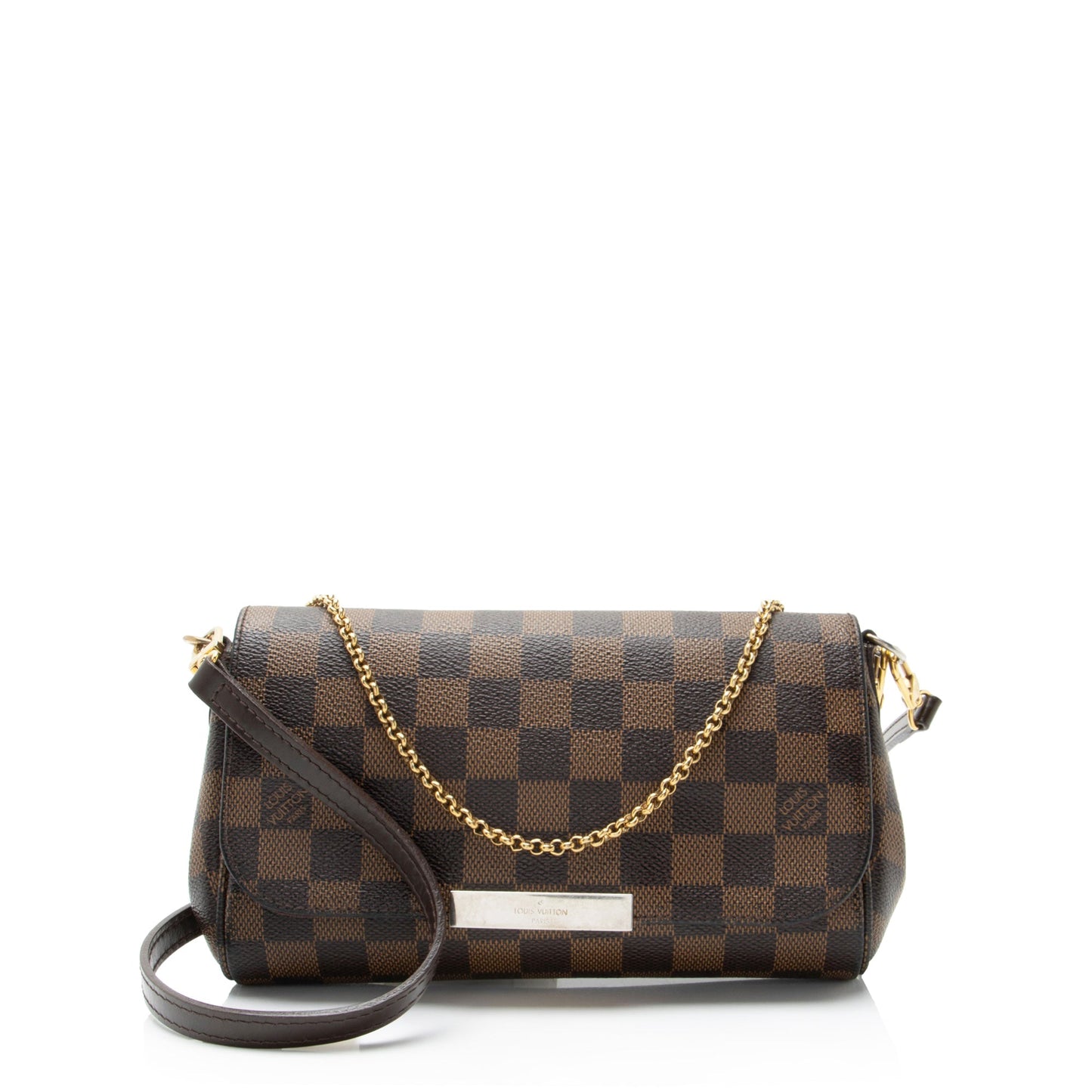 Louis Vuitton Damier Ebene Favorite PM Shoulder Bag