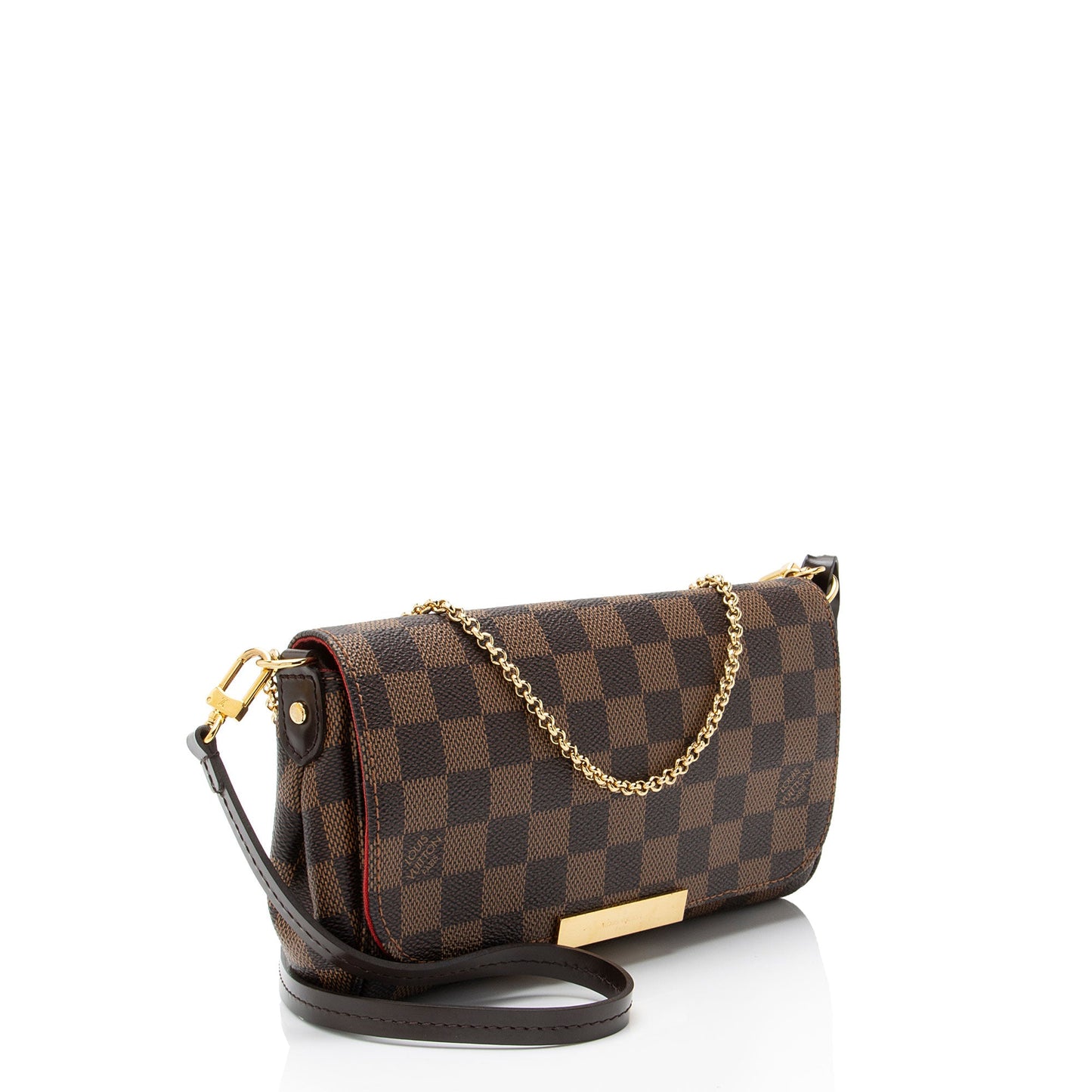 Louis Vuitton Damier Ebene Favorite PM Shoulder Bag
