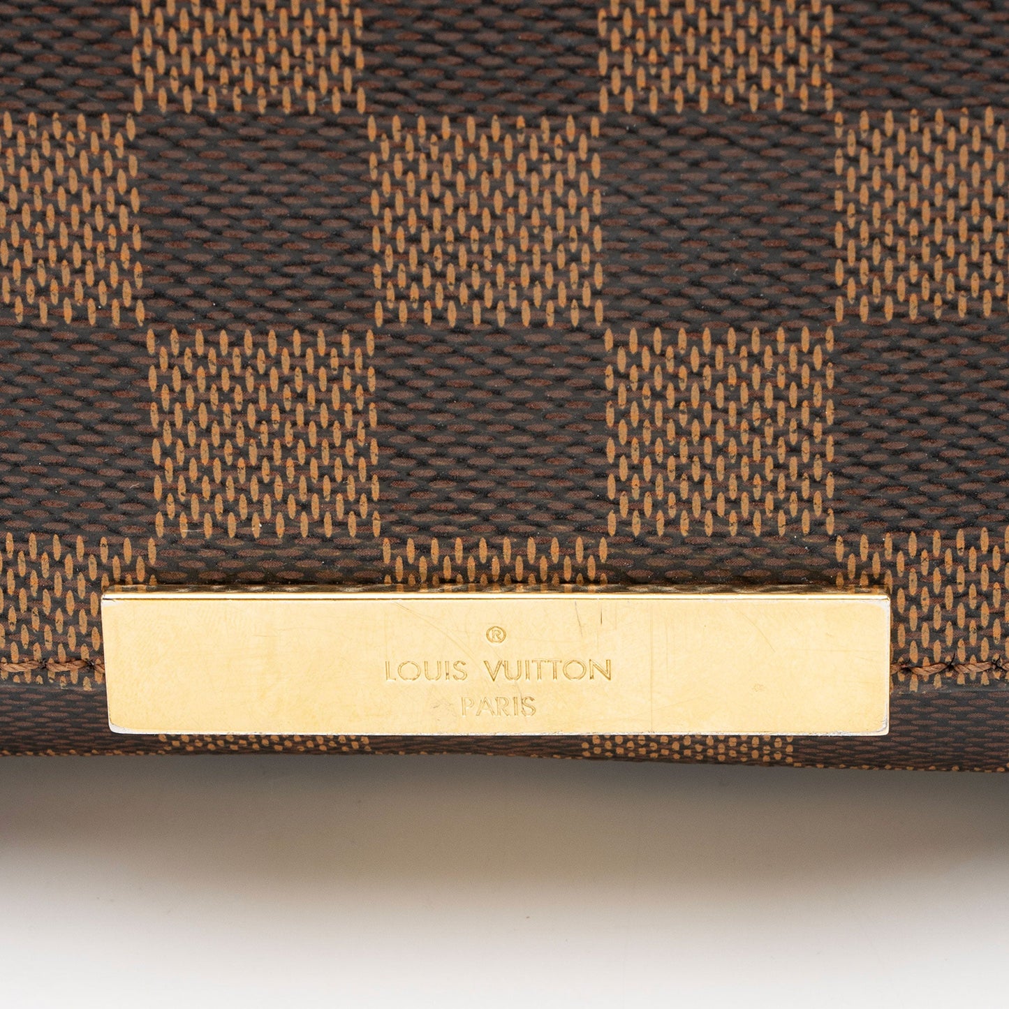Louis Vuitton Damier Ebene Favorite PM Shoulder Bag