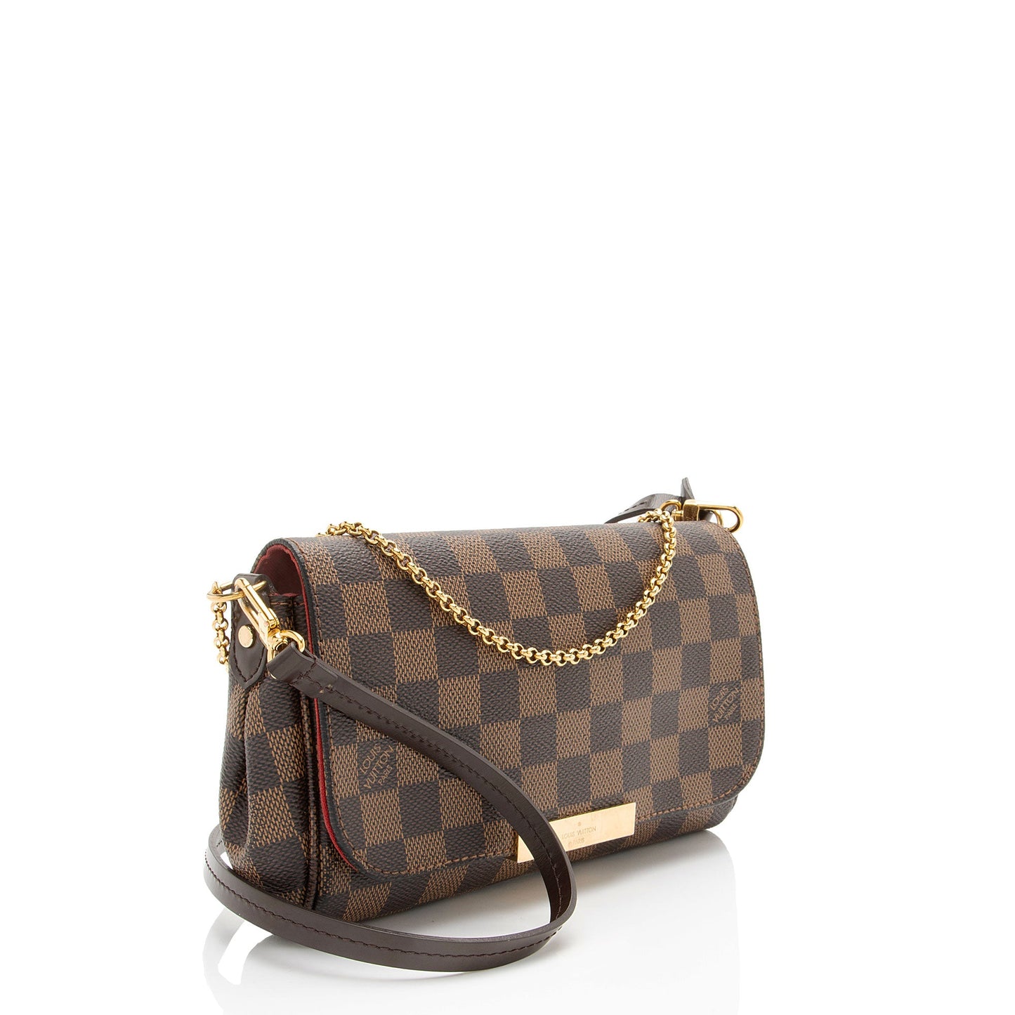 Louis Vuitton Damier Ebene Favorite PM Shoulder Bag
