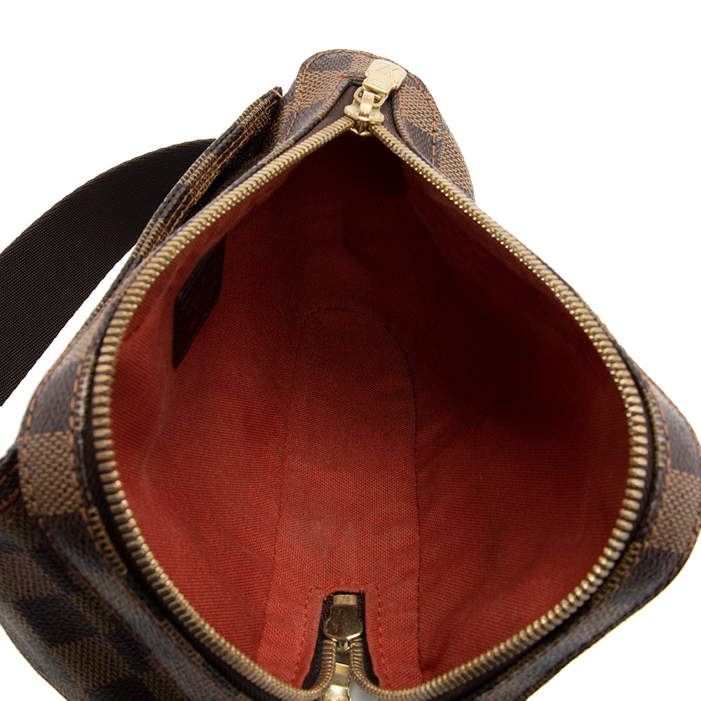 Louis Vuitton Damier Ebene Geronimos Sling Bag (SHF-18798)