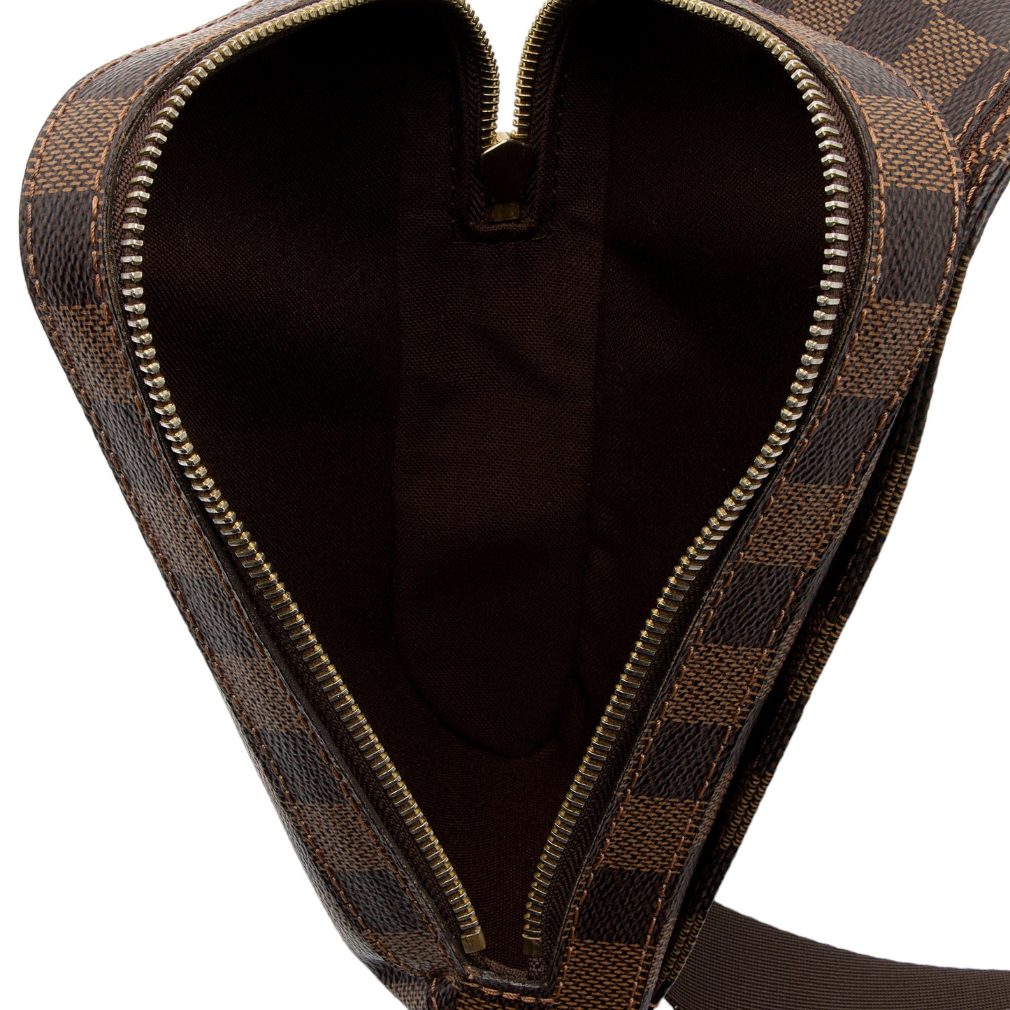 Louis Vuitton Damier Ebene Geronimos Sling Bag (SHF-NoQO5b)