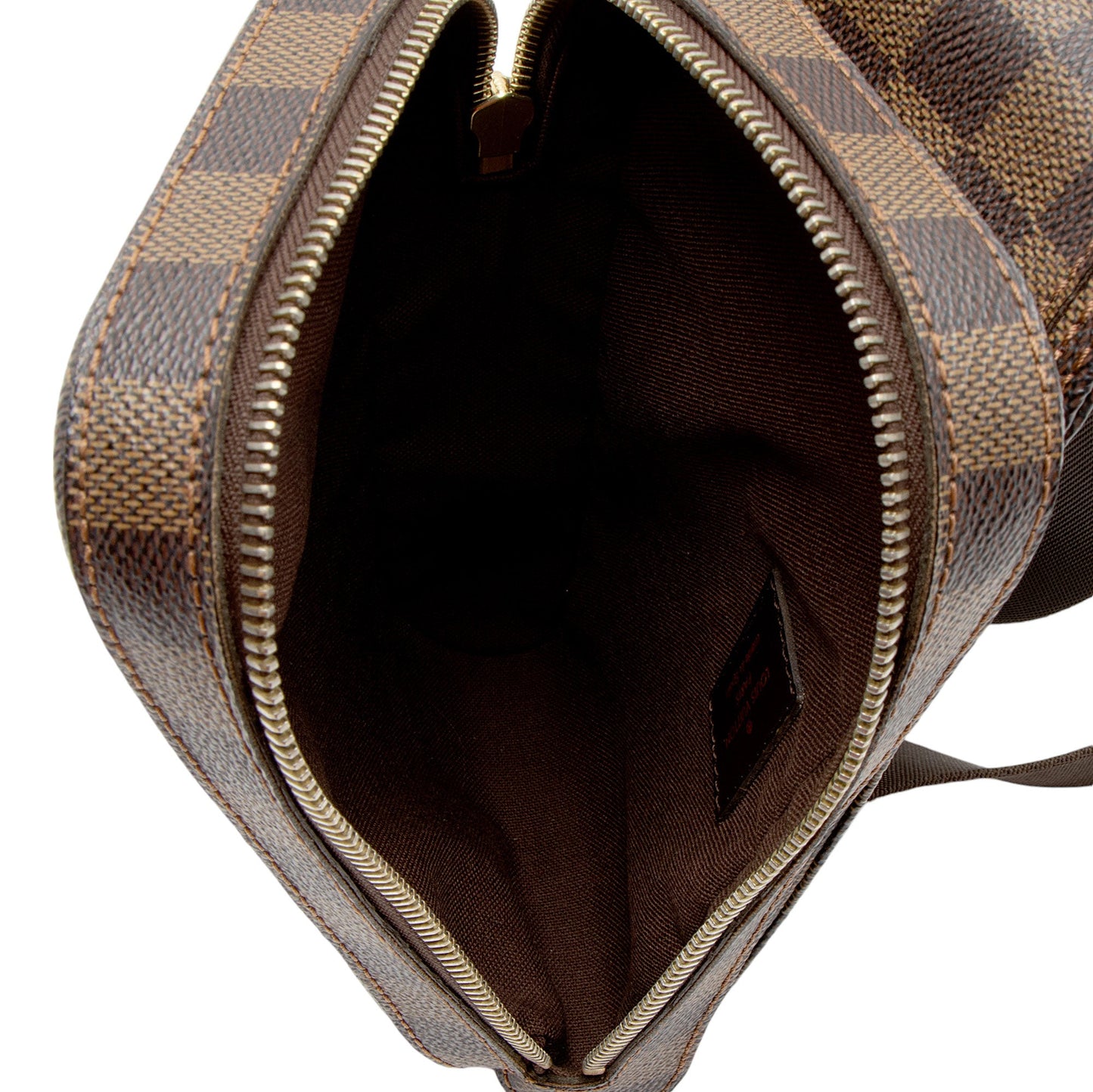 Louis Vuitton Damier Ebene Geronimos Sling Bag (SHF-52COqo)