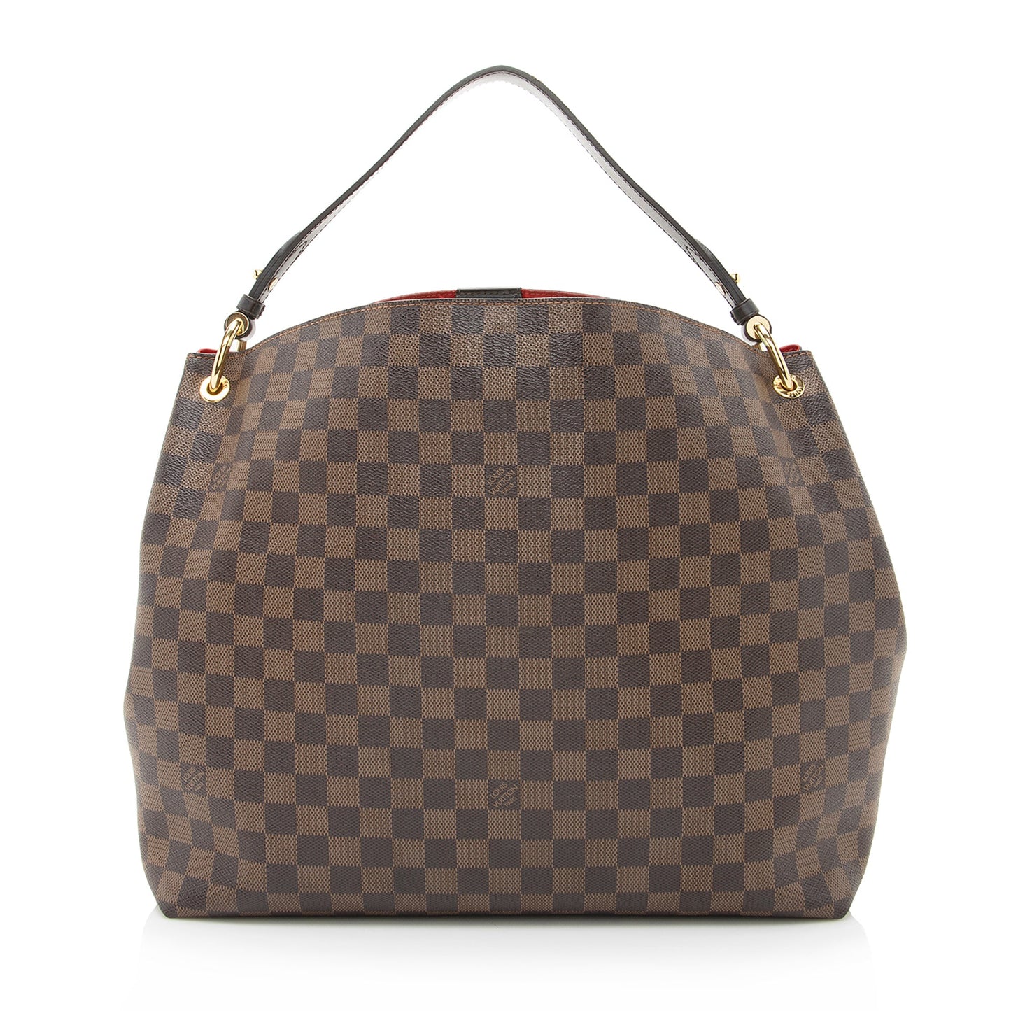 Louis Vuitton Damier Ebene Graceful MM Hobo (SHF-22365)