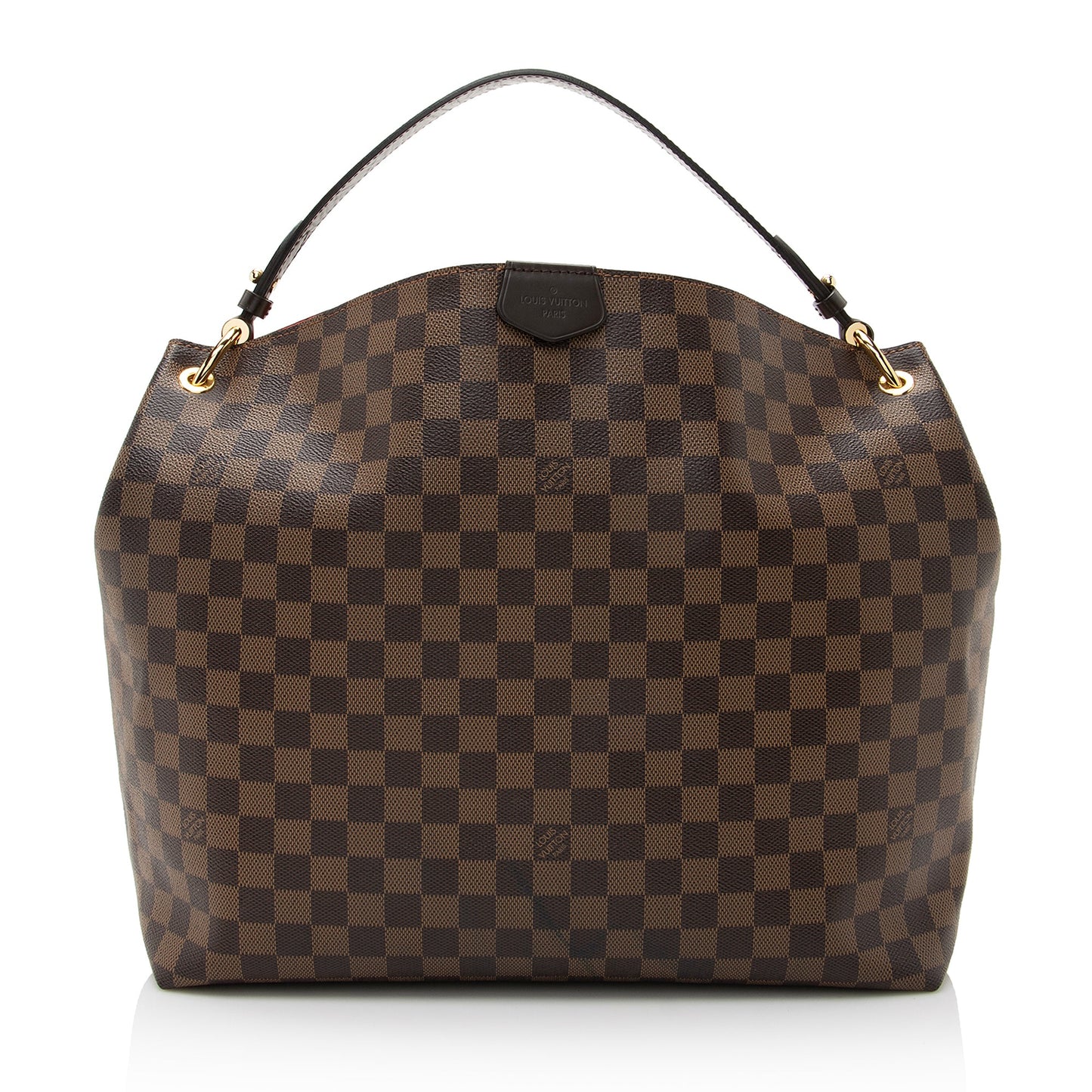 Louis Vuitton Damier Ebene Graceful MM Hobo (SHF-22662)