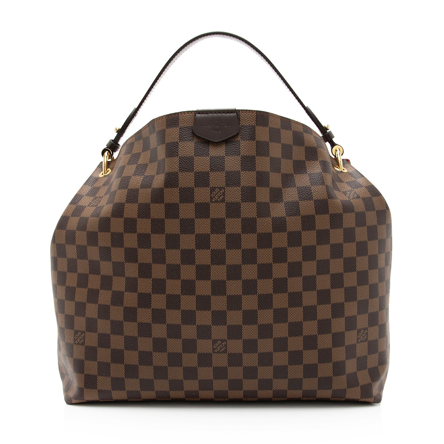 Louis Vuitton Damier Ebene Graceful MM Hobo (SHF-qo7SRC)