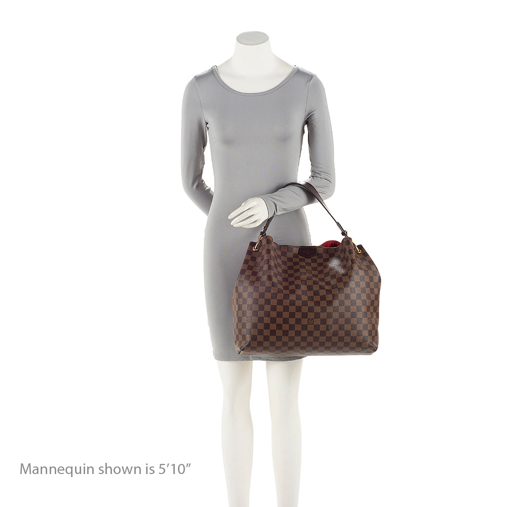 Louis Vuitton Damier Ebene Graceful MM Hobo (SHF-dDNZPo)