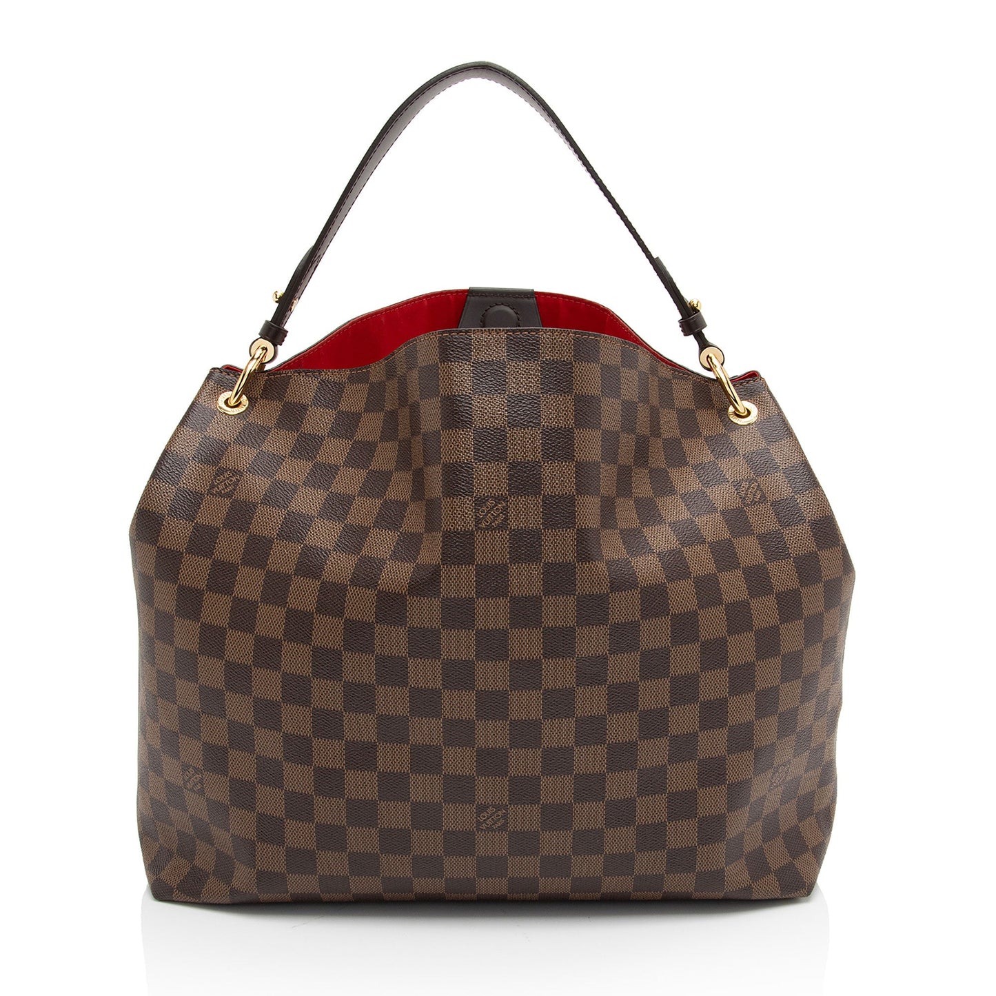 Louis Vuitton Damier Ebene Graceful MM Hobo (SHF-0rab8W)