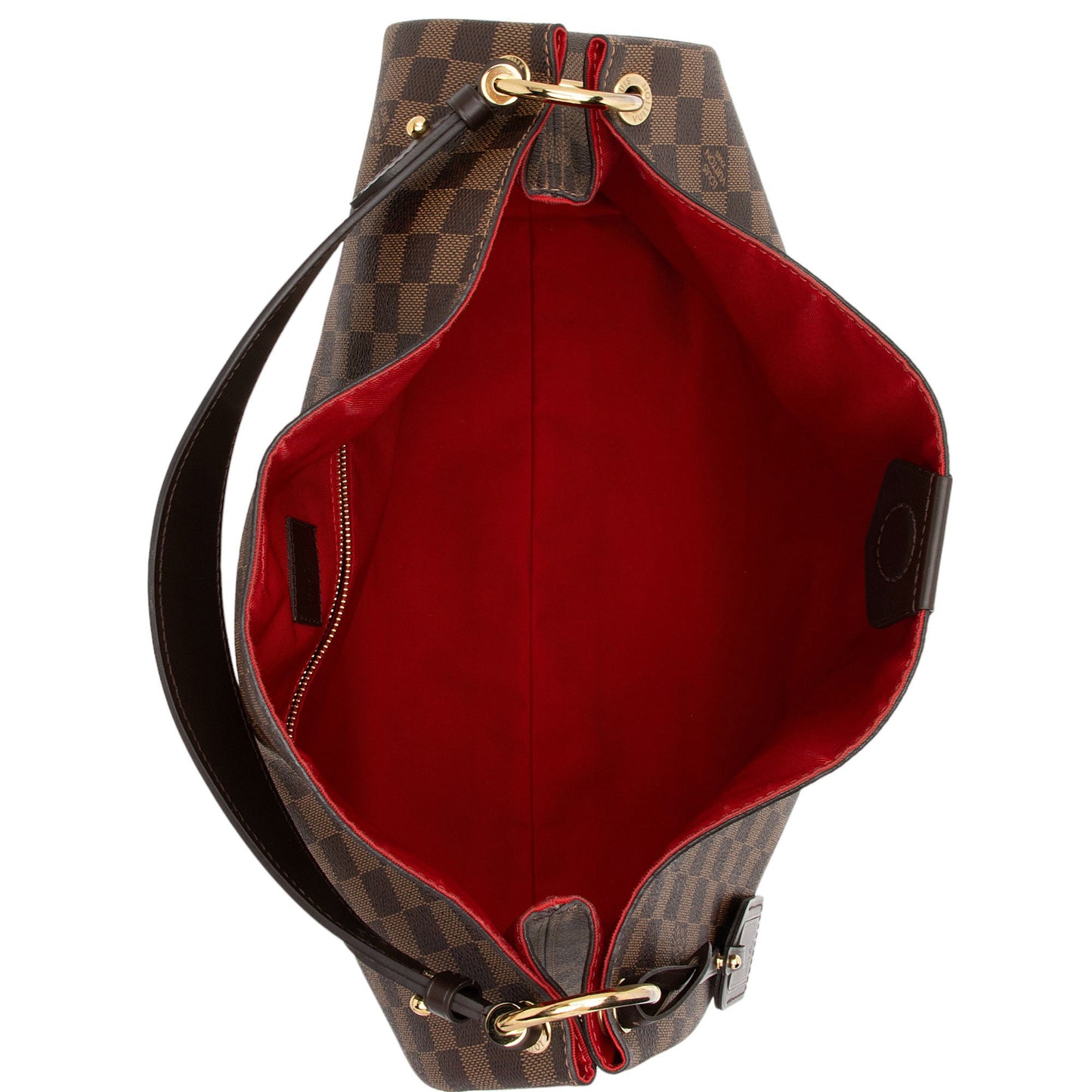 Louis Vuitton Damier Ebene Graceful MM Hobo (SHF-0rab8W)