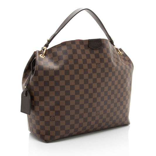 Louis Vuitton Damier Ebene Graceful MM Hobo