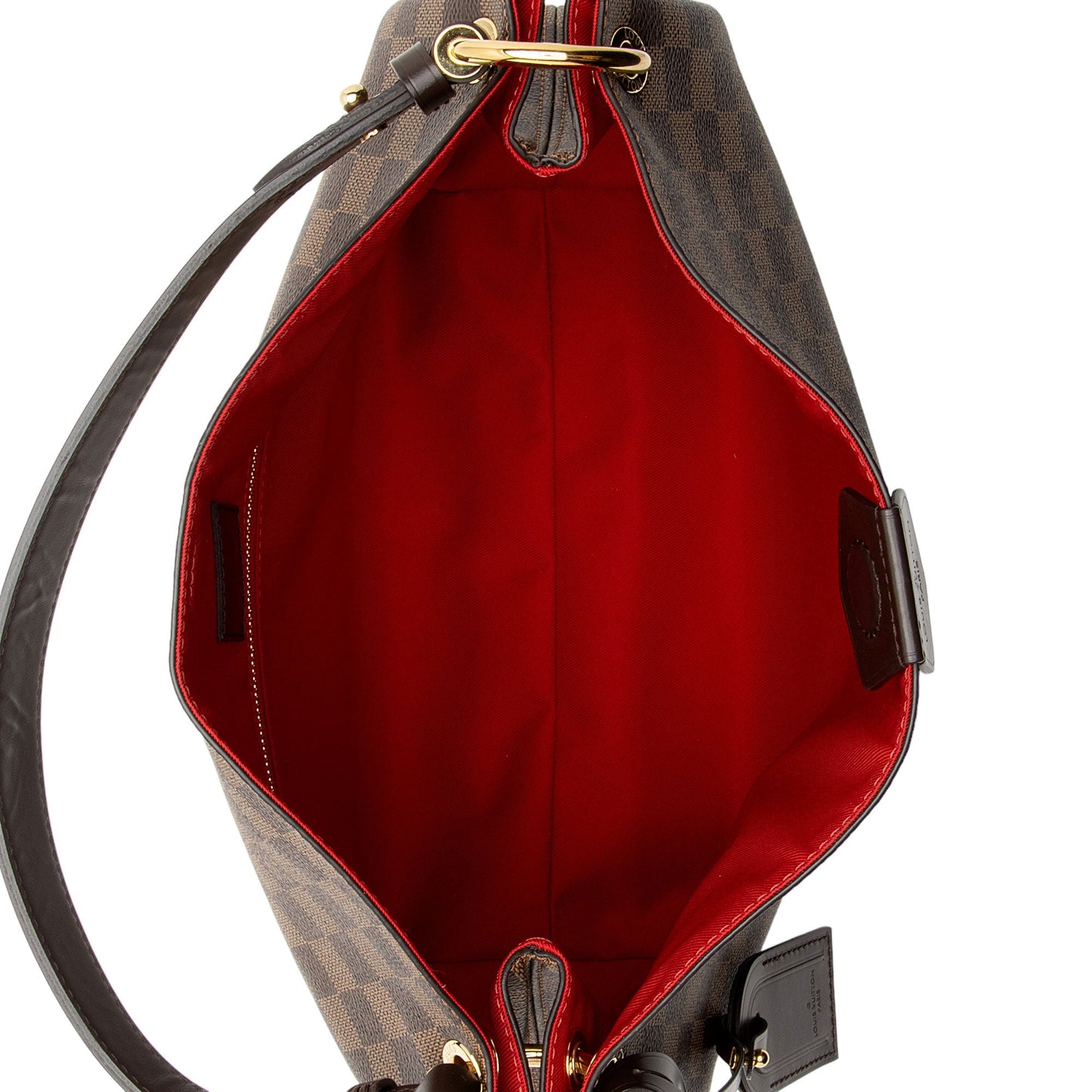 Louis Vuitton Damier Ebene Graceful PM Hobo (SHF-WhdFTh)