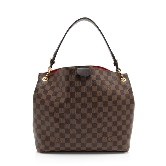 Louis Vuitton Damier Ebene Graceful PM Hobo (SHF-RDNtSa)