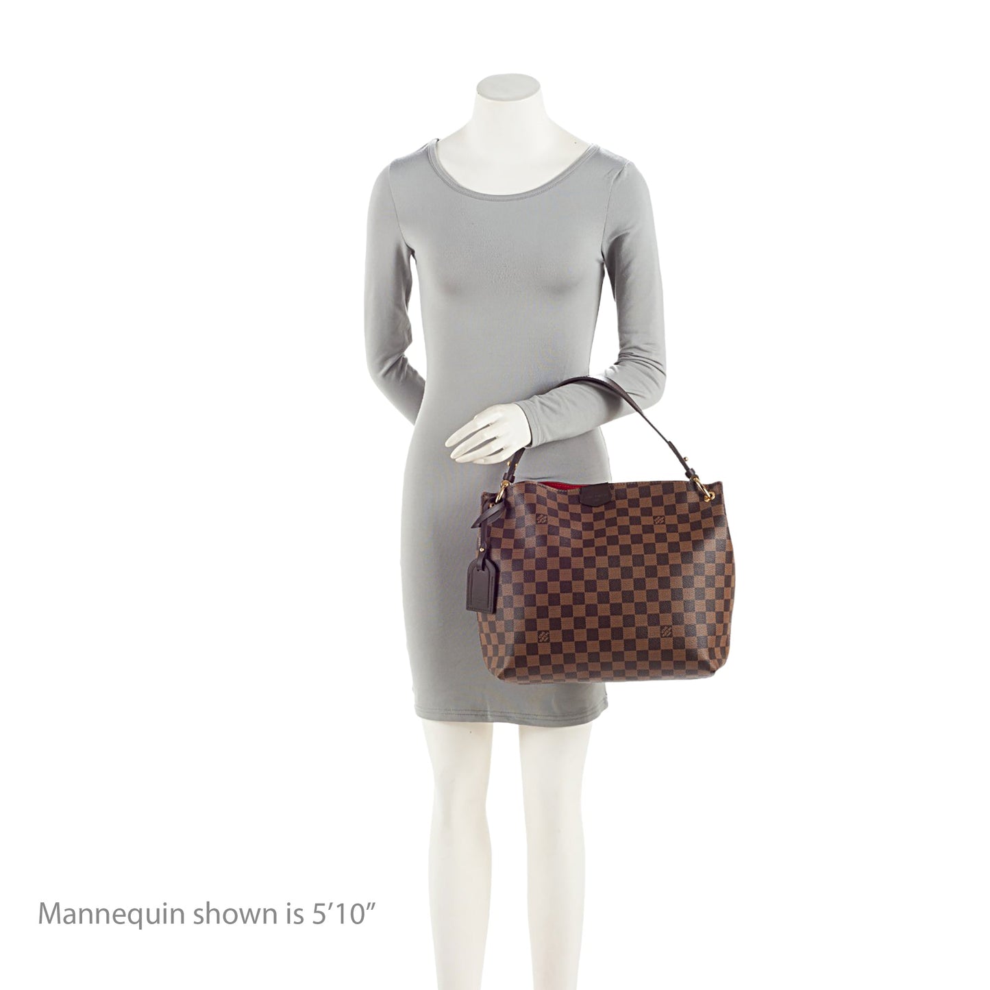 Louis Vuitton Damier Ebene Graceful PM Hobo (SHF-fplkcg)