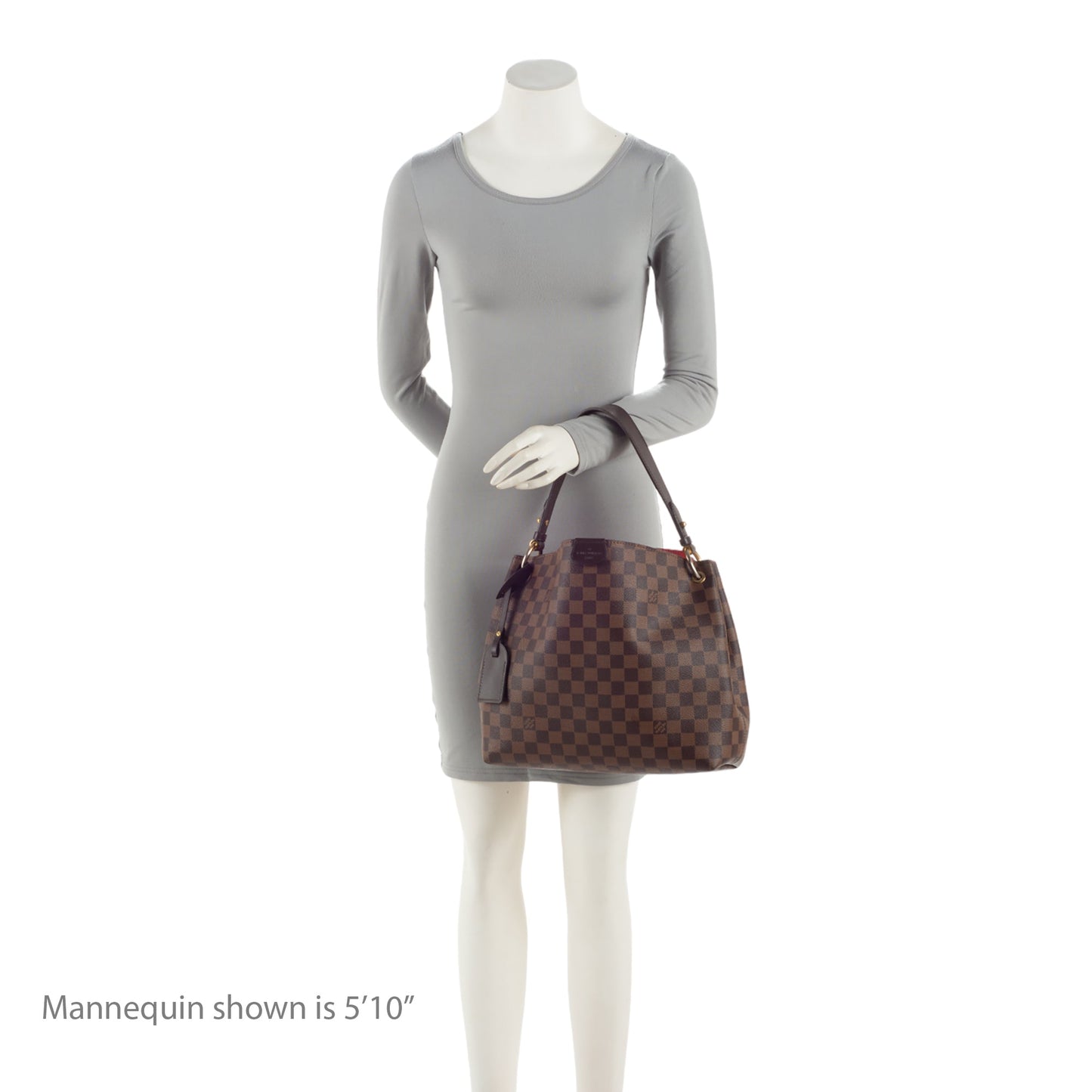 Louis Vuitton Damier Ebene Graceful PM Hobo (SHF-7GmGY0)