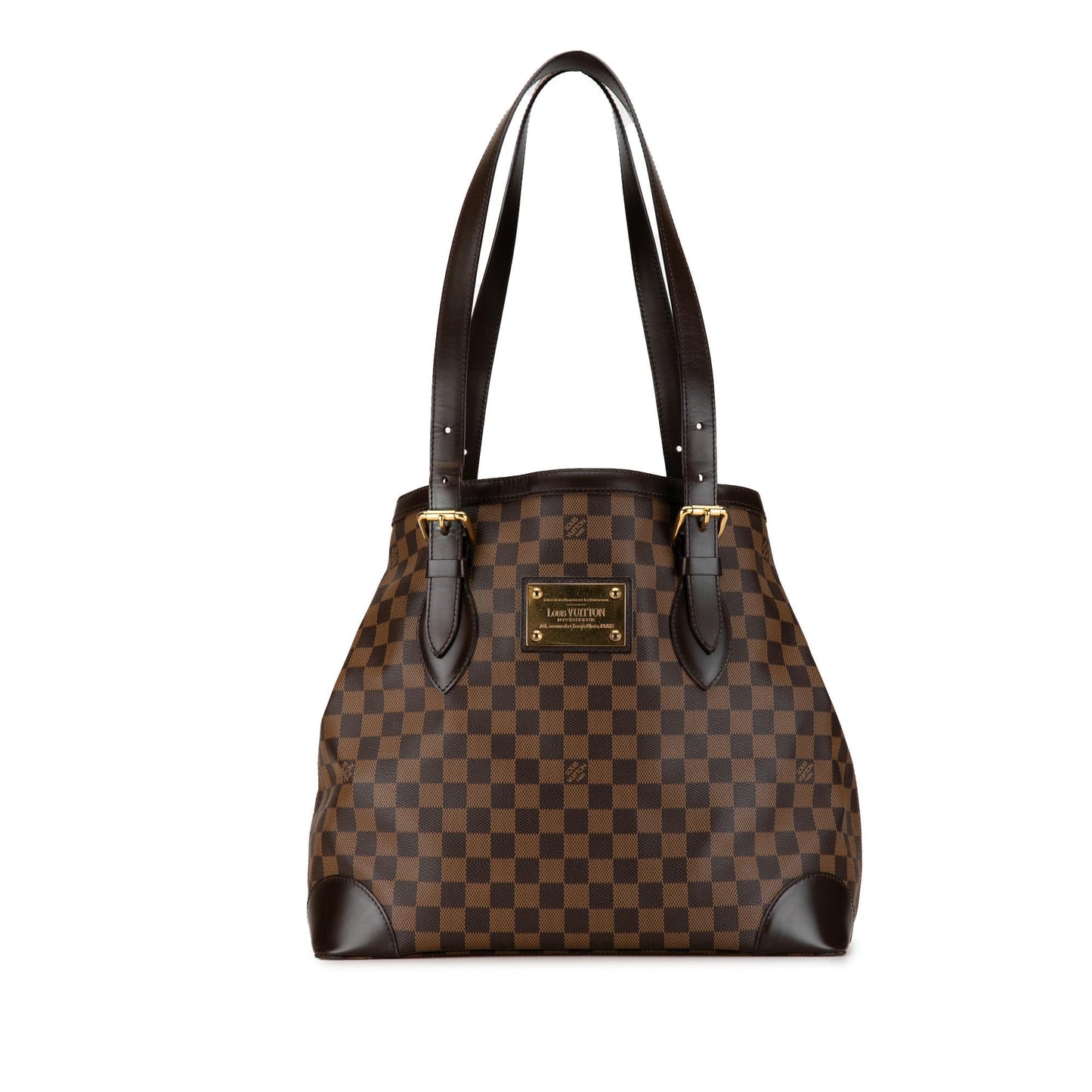 Louis Vuitton Damier Ebene Hampstead GM (SHG-MOJrPd)