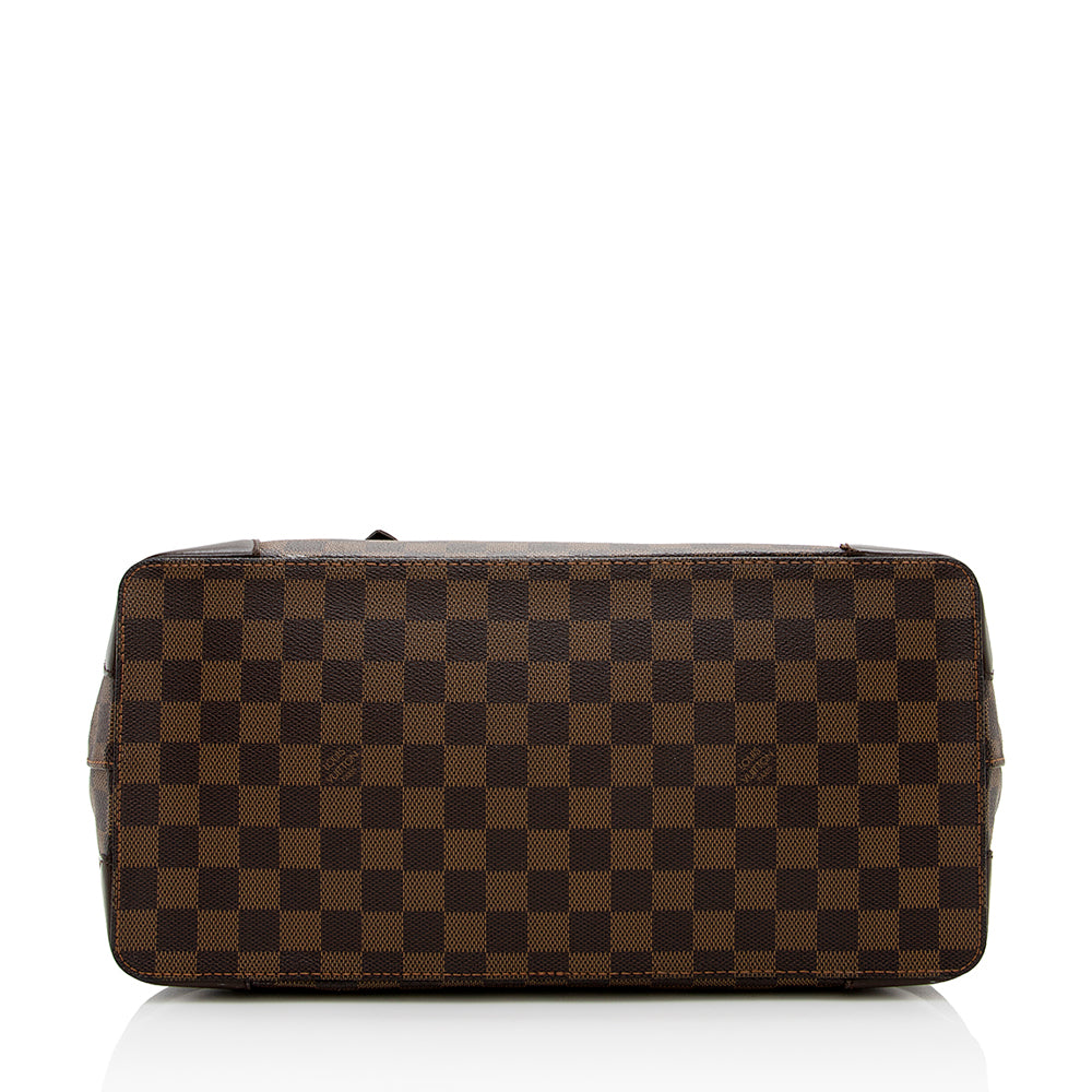 Louis Vuitton Damier Ebene Hampstead MM Tote -  (SHF-16598)