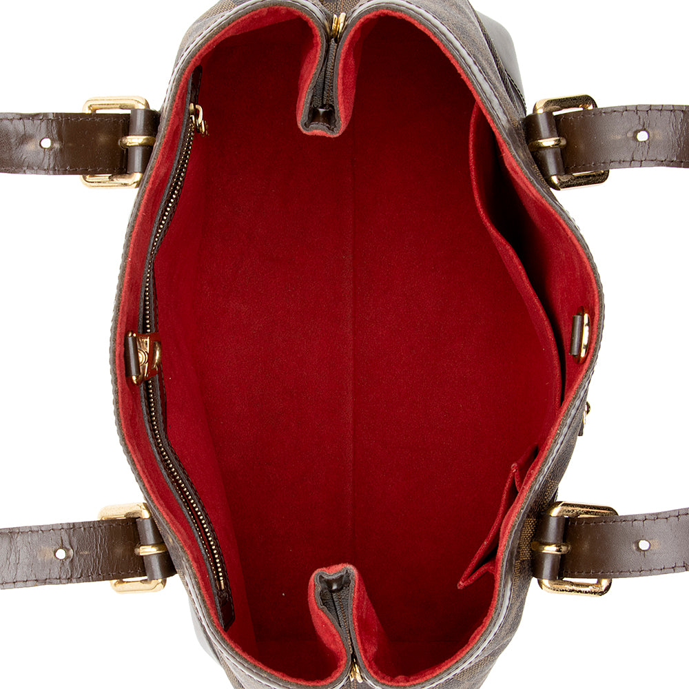 Louis Vuitton Damier Ebene Hampstead MM Tote -  (SHF-16598)