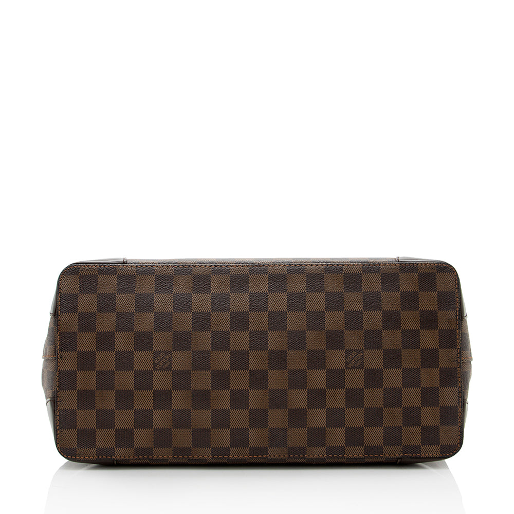 Louis Vuitton Damier Ebene Hampstead MM Tote -  (SHF-18016)