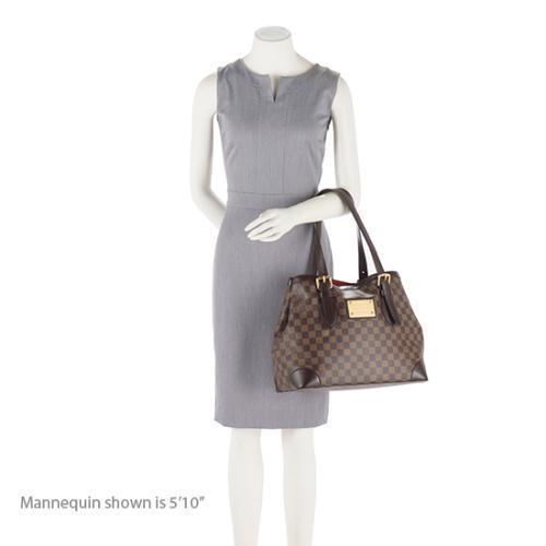 Louis Vuitton Damier Ebene Hampstead MM Tote -  (SHF-18016)