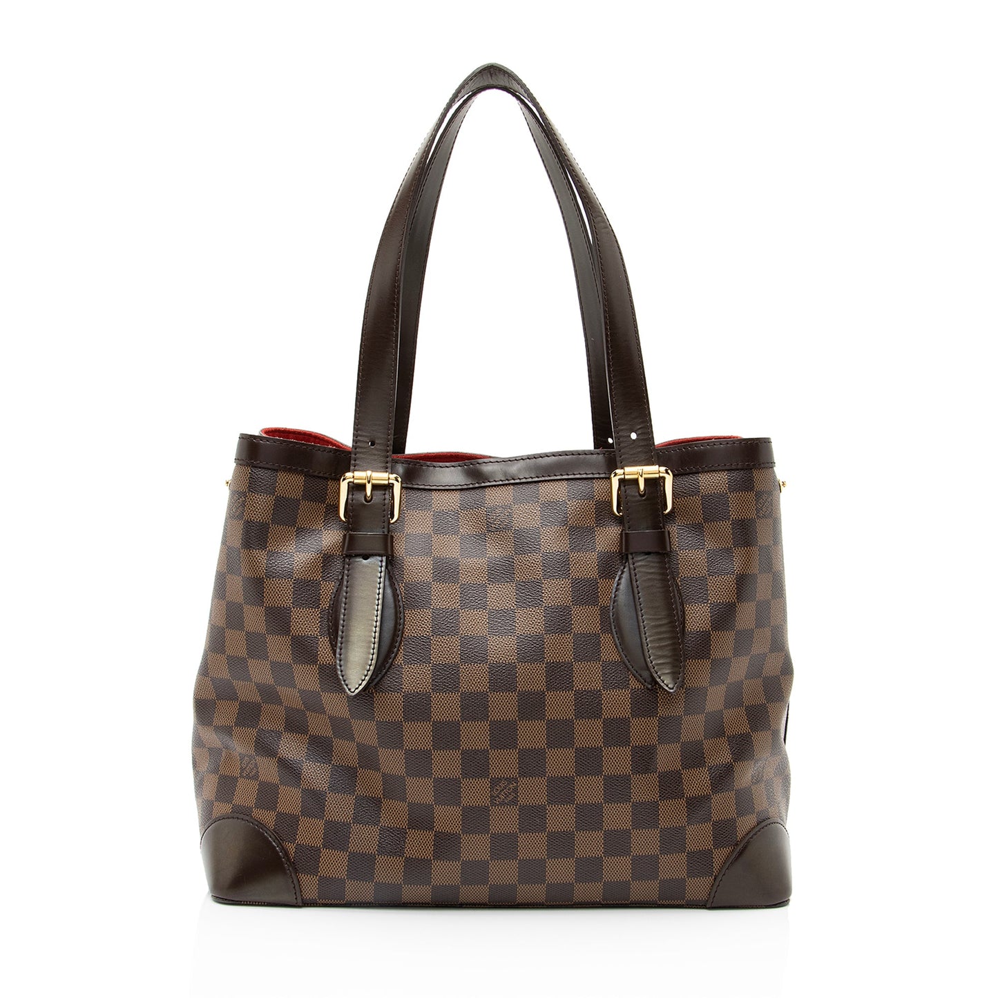 Louis Vuitton Damier Ebene Hampstead MM Tote (SHF-23091)