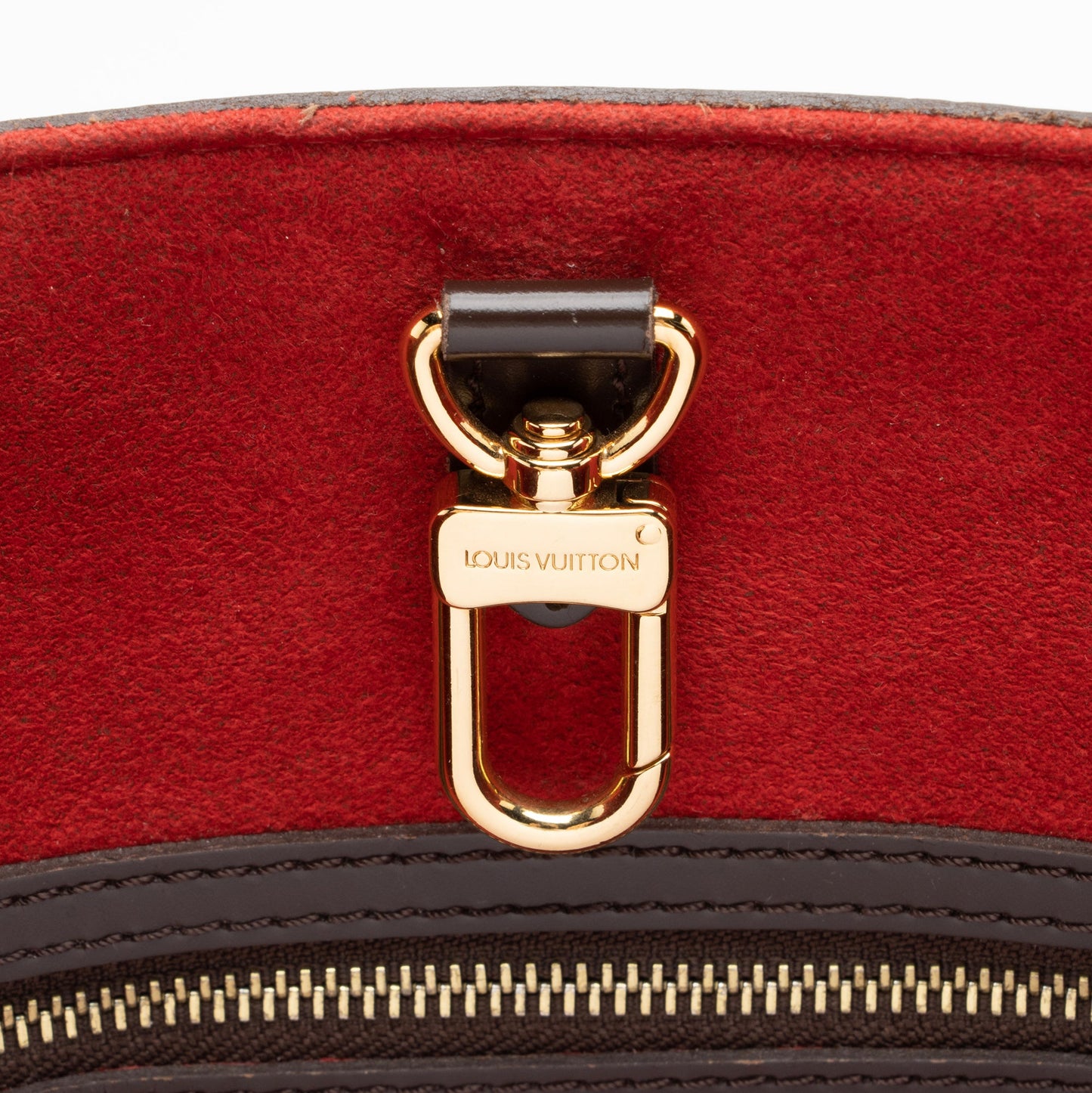 Louis Vuitton Damier Ebene Hampstead MM Tote (SHF-23553)