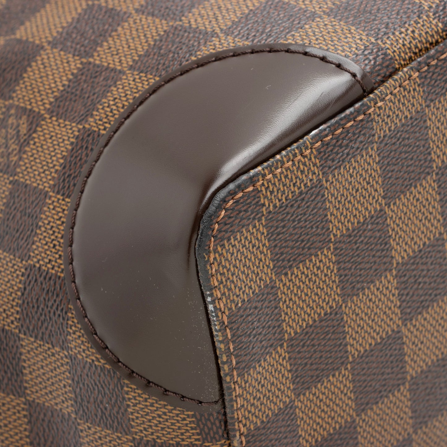 Louis Vuitton Damier Ebene Hampstead MM Tote (SHF-23553)