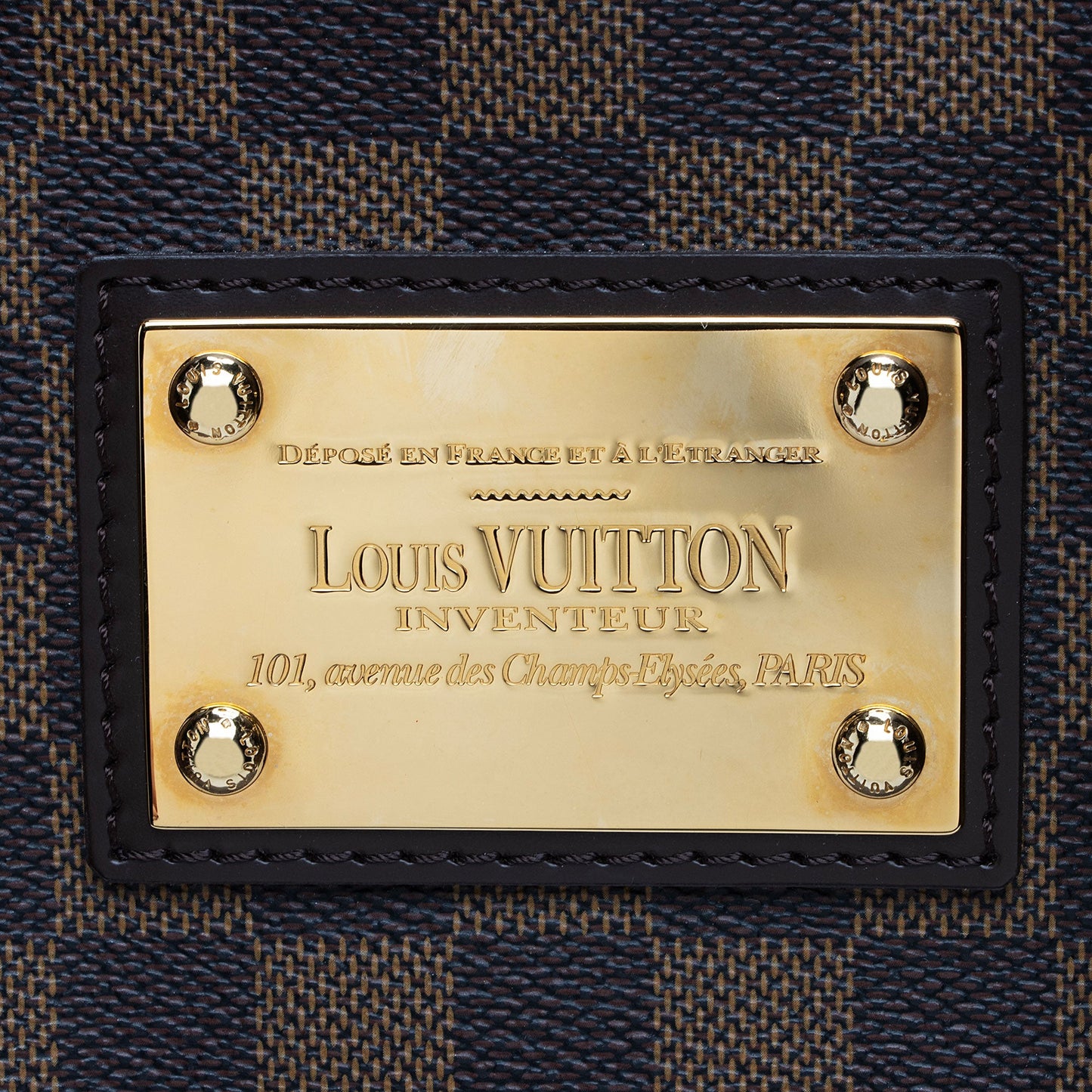 Louis Vuitton Damier Ebene Hampstead MM Tote (SHF-7SiOVB)