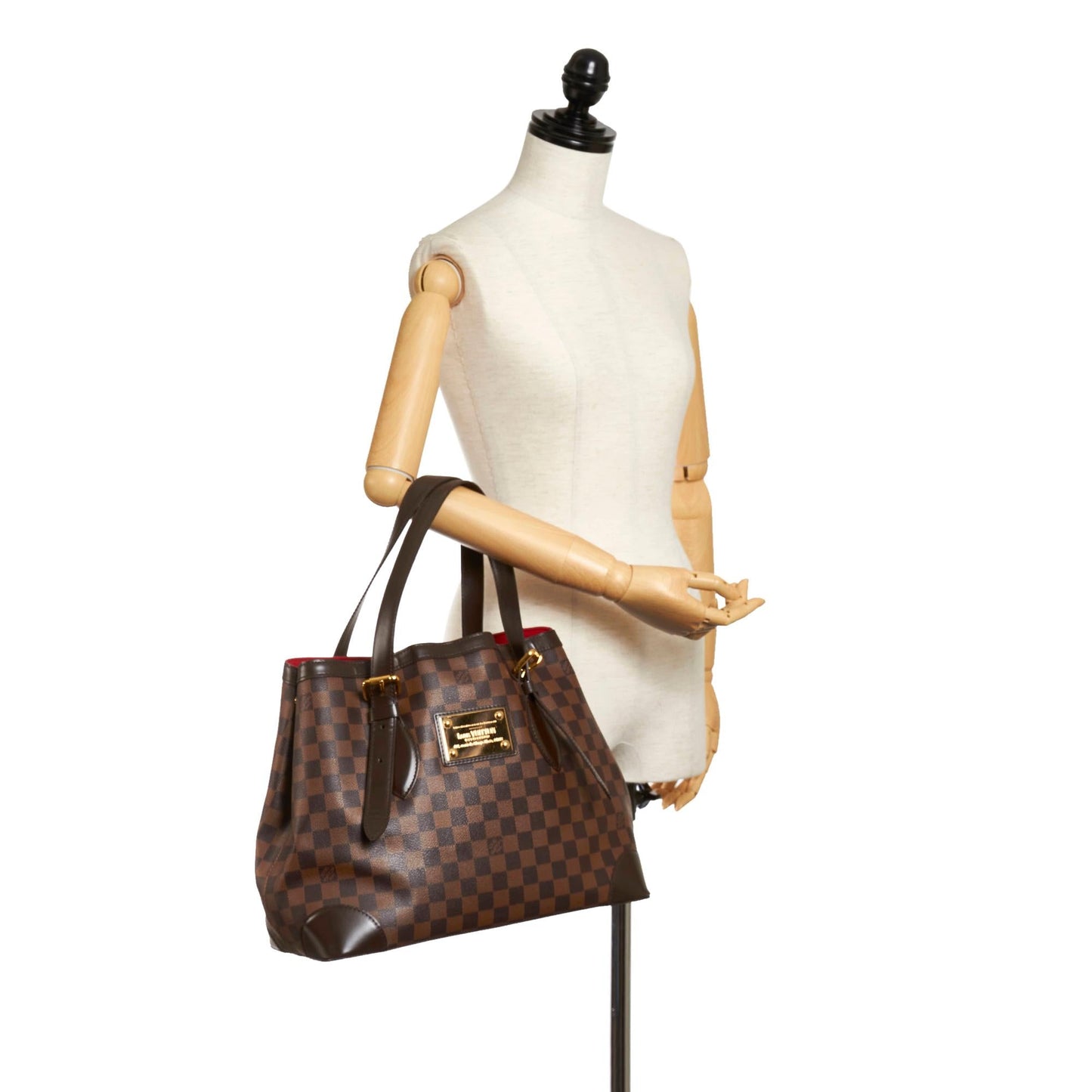 Louis Vuitton Damier Ebene Hampstead MM (SHG-28903)