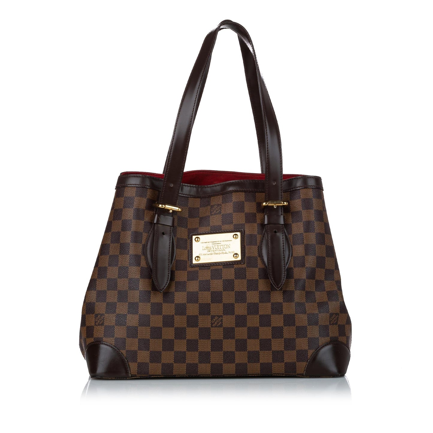 Louis Vuitton Damier Ebene Hampstead MM (SHG-29427)