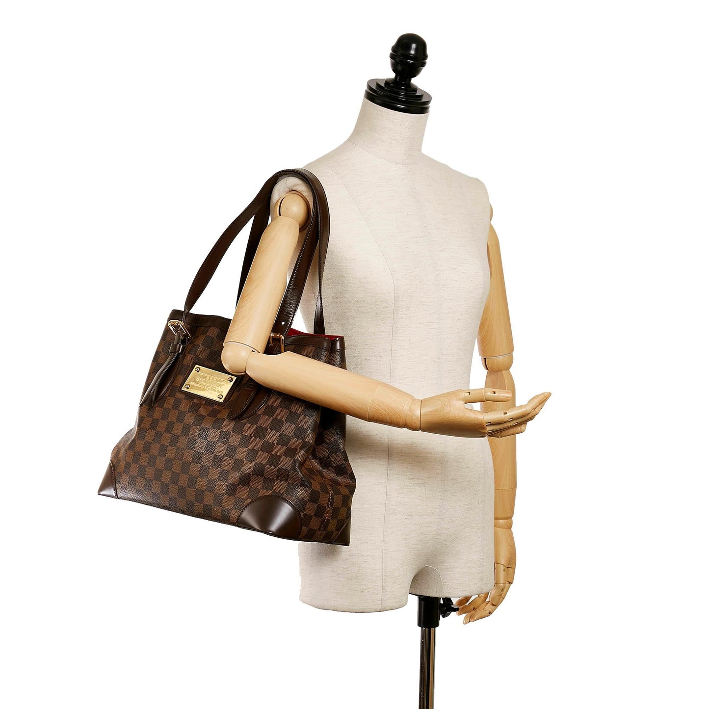 Louis Vuitton Damier Ebene Hampstead MM (SHG-30482)