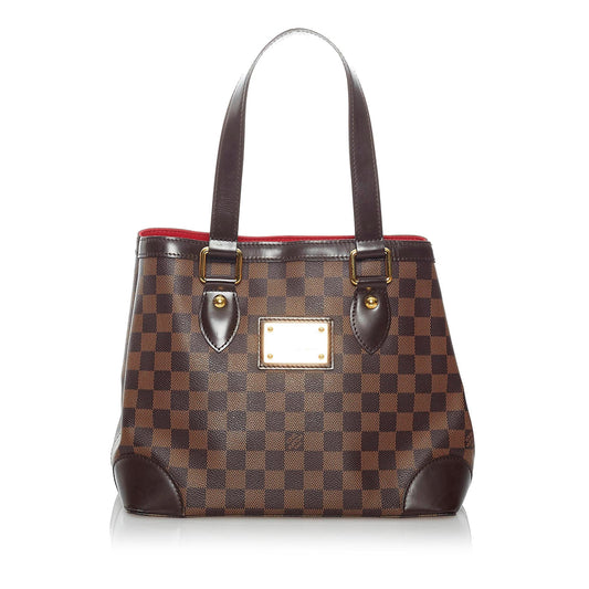 Louis Vuitton Damier Ebene Hampstead MM (SHG-30612)