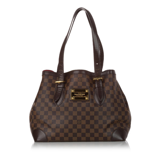 Louis Vuitton Damier Ebene Hampstead MM (SHG-31055)