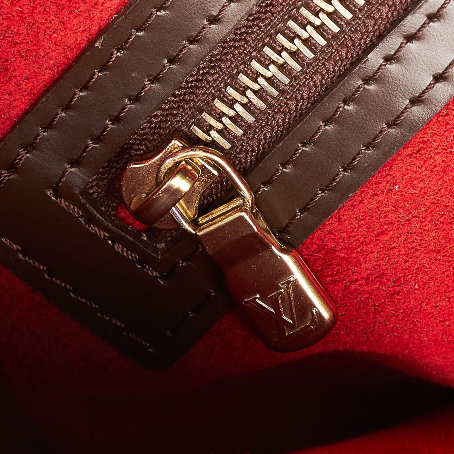 Louis Vuitton Damier Ebene Hampstead MM (SHG-33536)