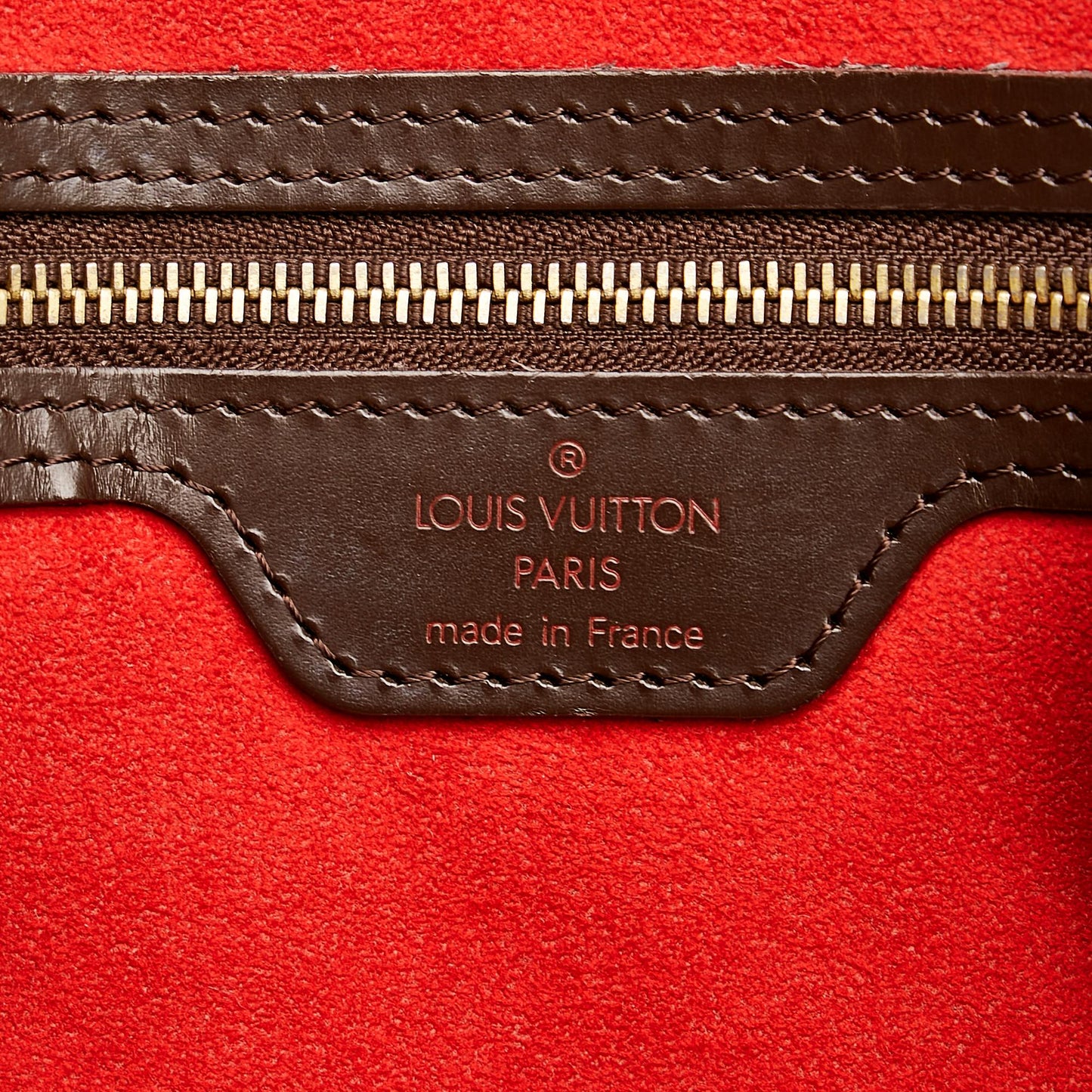 Louis Vuitton Damier Ebene Hampstead MM (SHG-34412)