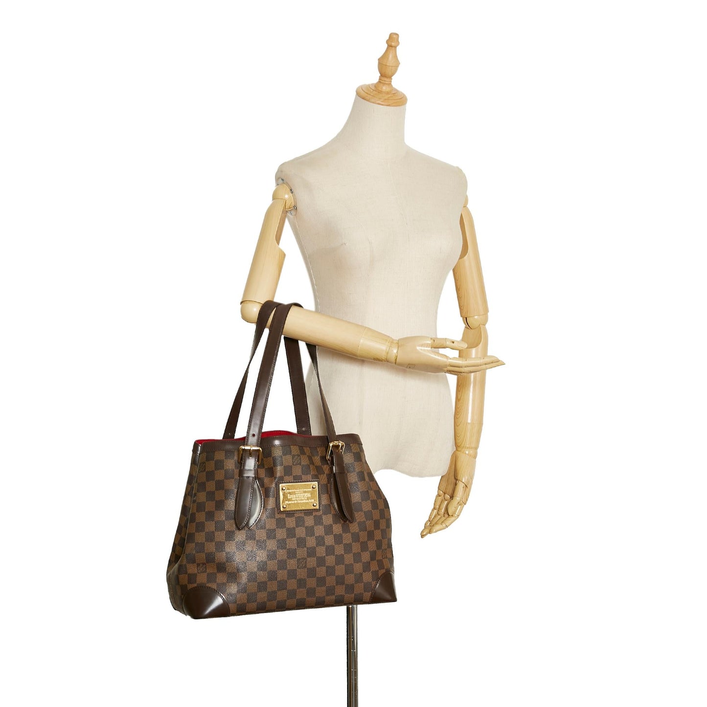 Louis Vuitton Damier Ebene Hampstead MM (SHG-37809)