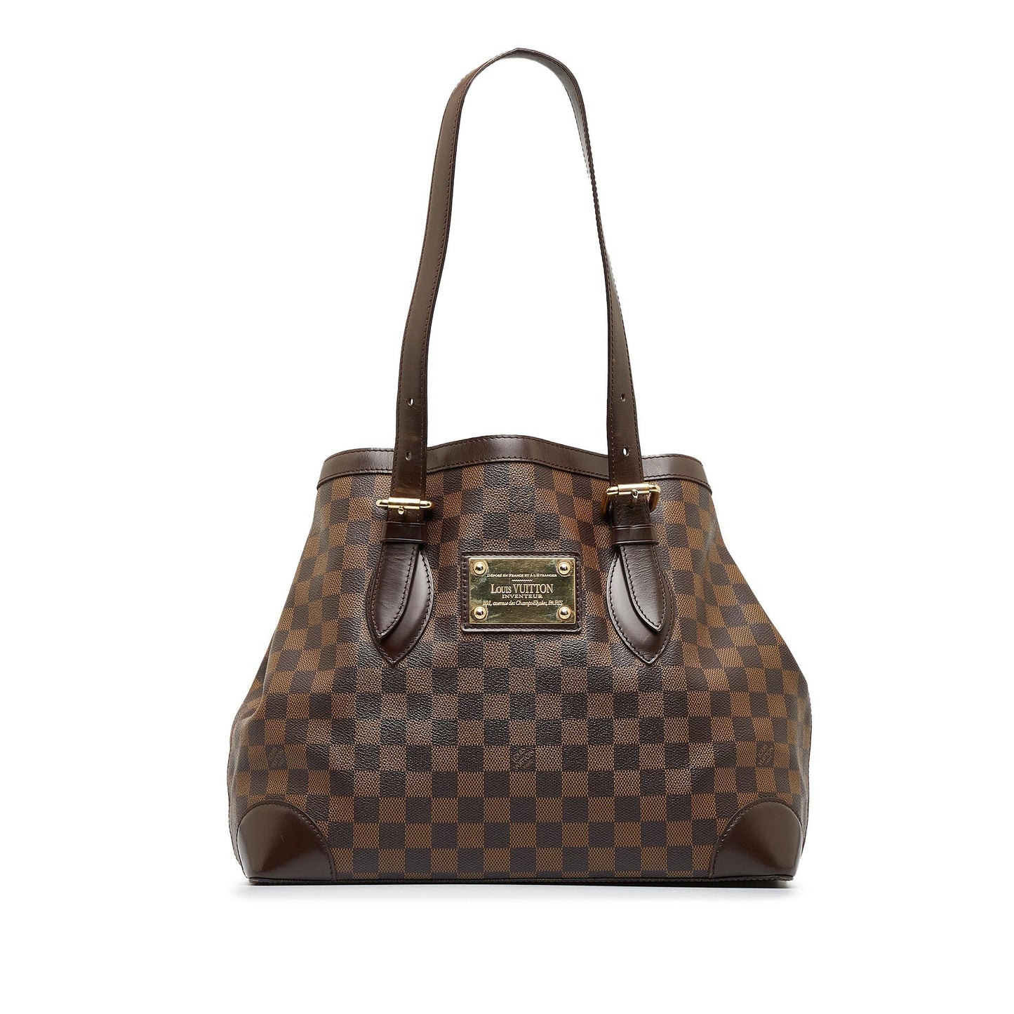 Louis Vuitton Damier Ebene Hampstead MM (SHG-HMjJrj)