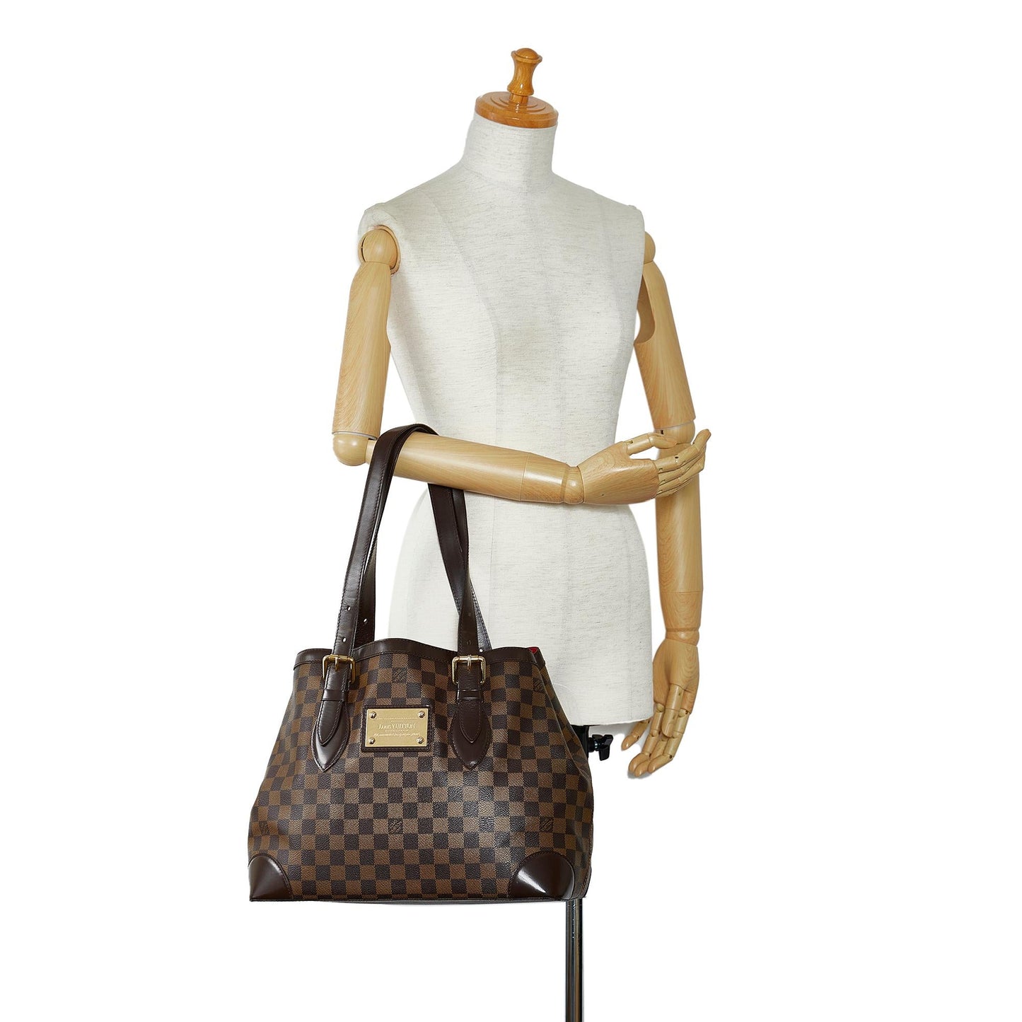 Louis Vuitton Damier Ebene Hampstead MM (SHG-HMjJrj)