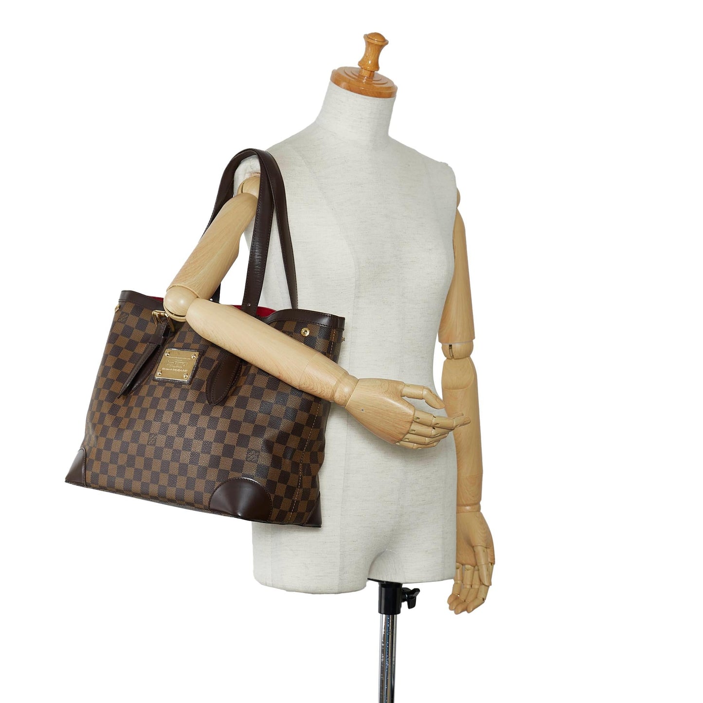 Louis Vuitton Damier Ebene Hampstead MM (SHG-JDgMYb)