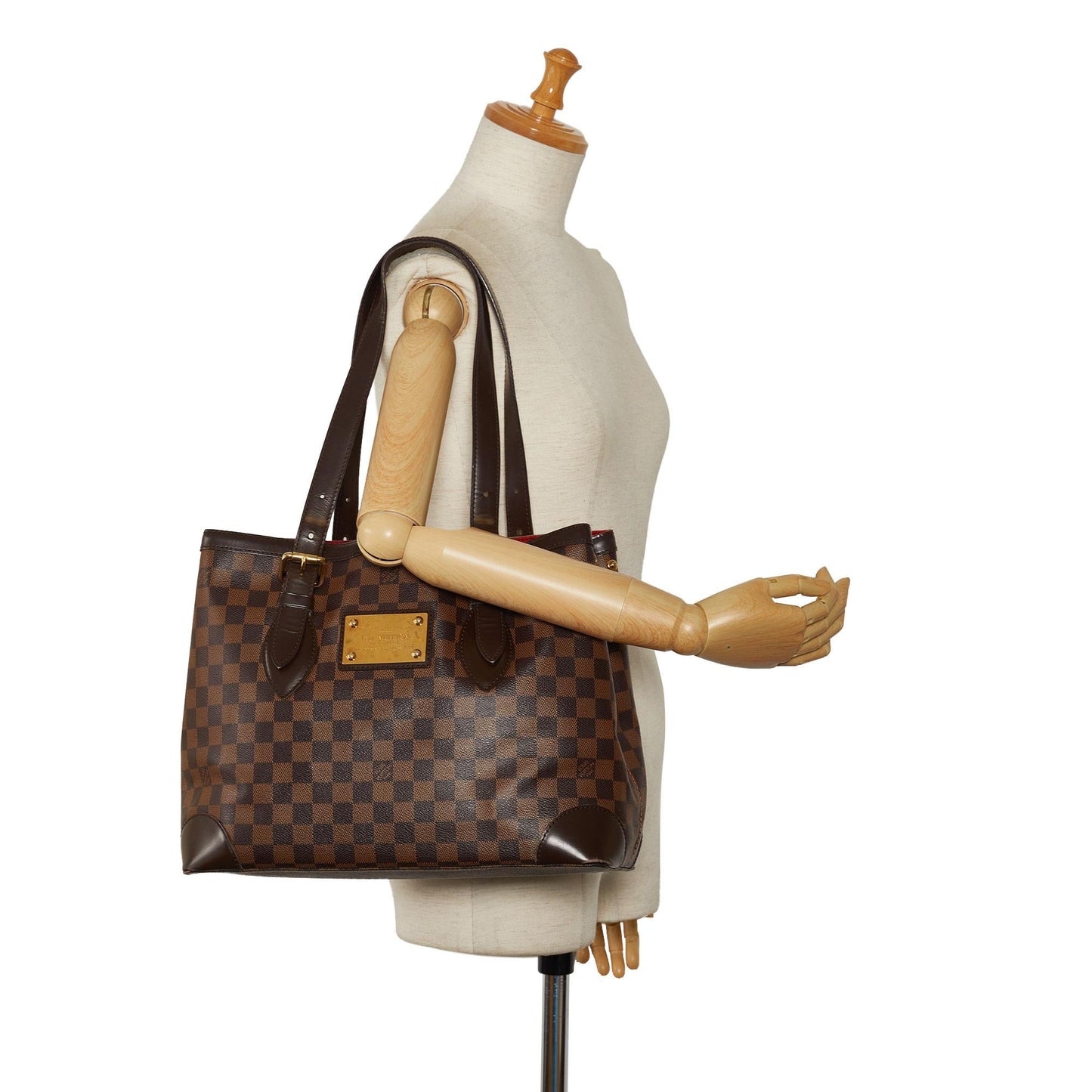 Louis Vuitton Damier Ebene Hampstead MM (SHG-h60J3x)