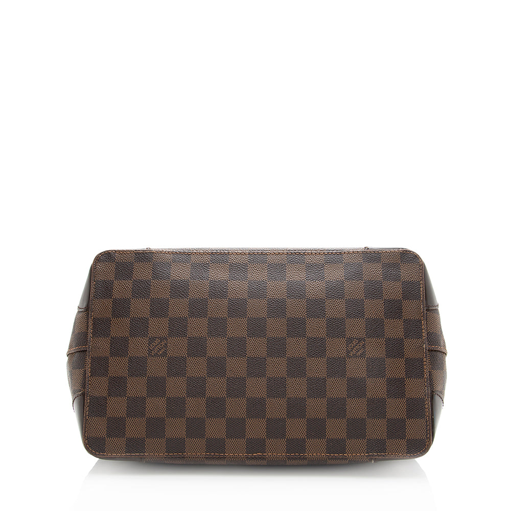 Louis Vuitton Damier Ebene Hampstead PM Tote -  (SHF-19117)