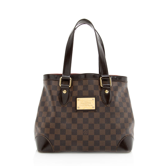 Louis Vuitton Damier Ebene Hampstead PM Tote -  (SHF-19117)