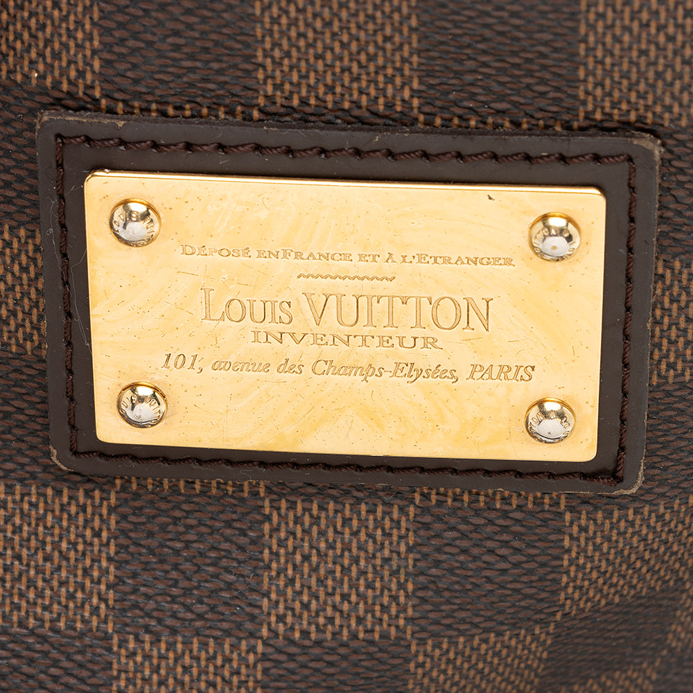 Louis Vuitton Damier Ebene Hampstead PM Tote -  (SHF-19117)