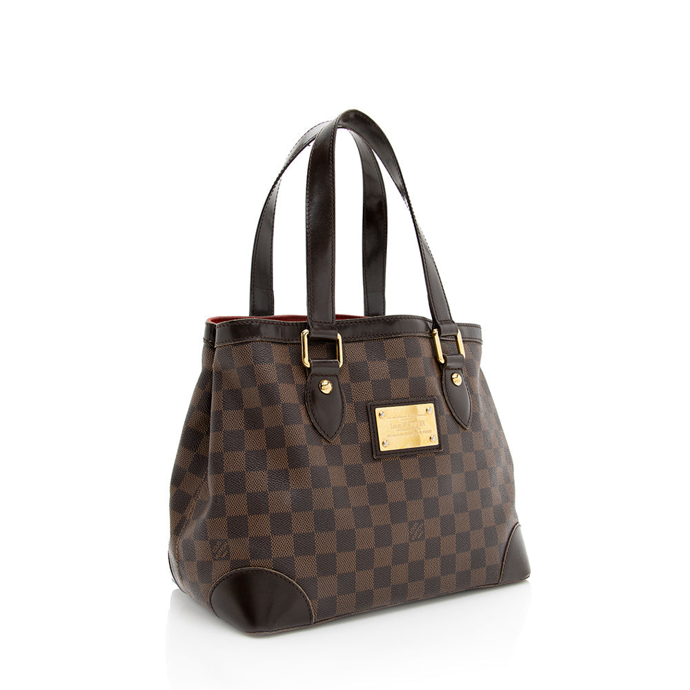 Louis Vuitton Damier Ebene Hampstead PM Tote -  (SHF-19117)