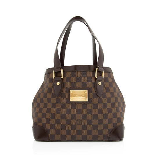Louis Vuitton Damier Ebene Hampstead PM Tote (SHF-qzzOH2)