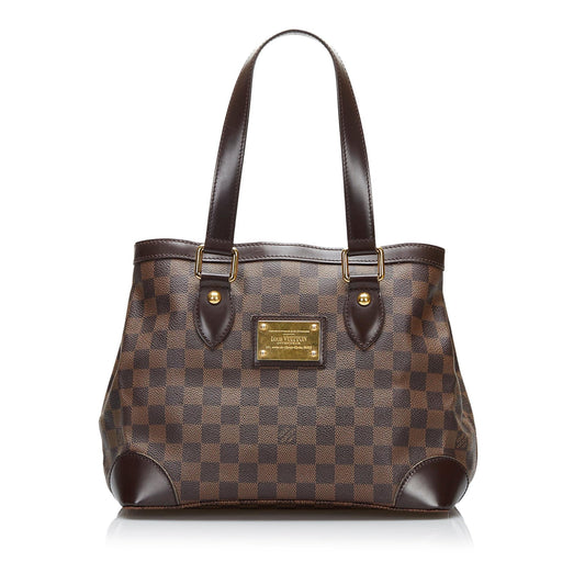 Louis Vuitton Damier Ebene Hampstead PM (SHG-JgCpdI)
