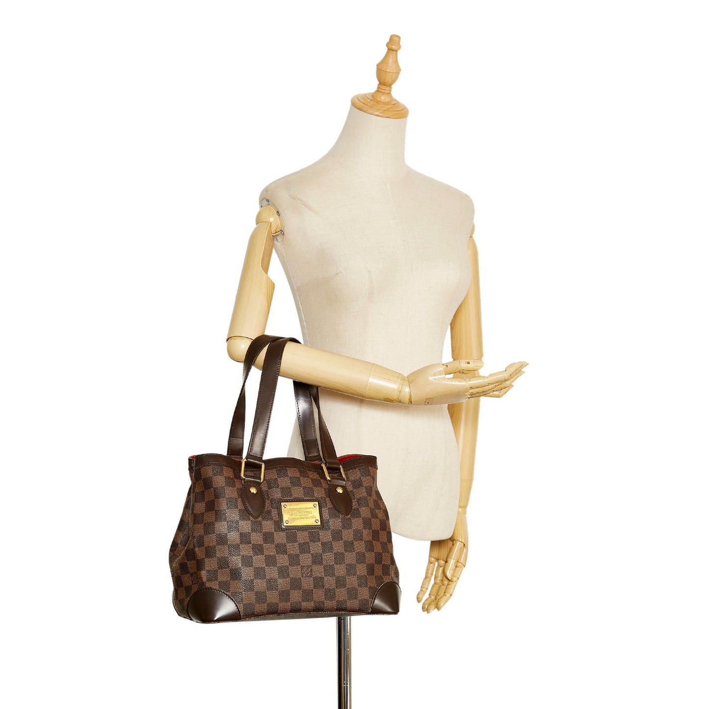 Louis Vuitton Damier Ebene Hampstead PM (SHG-JgCpdI)